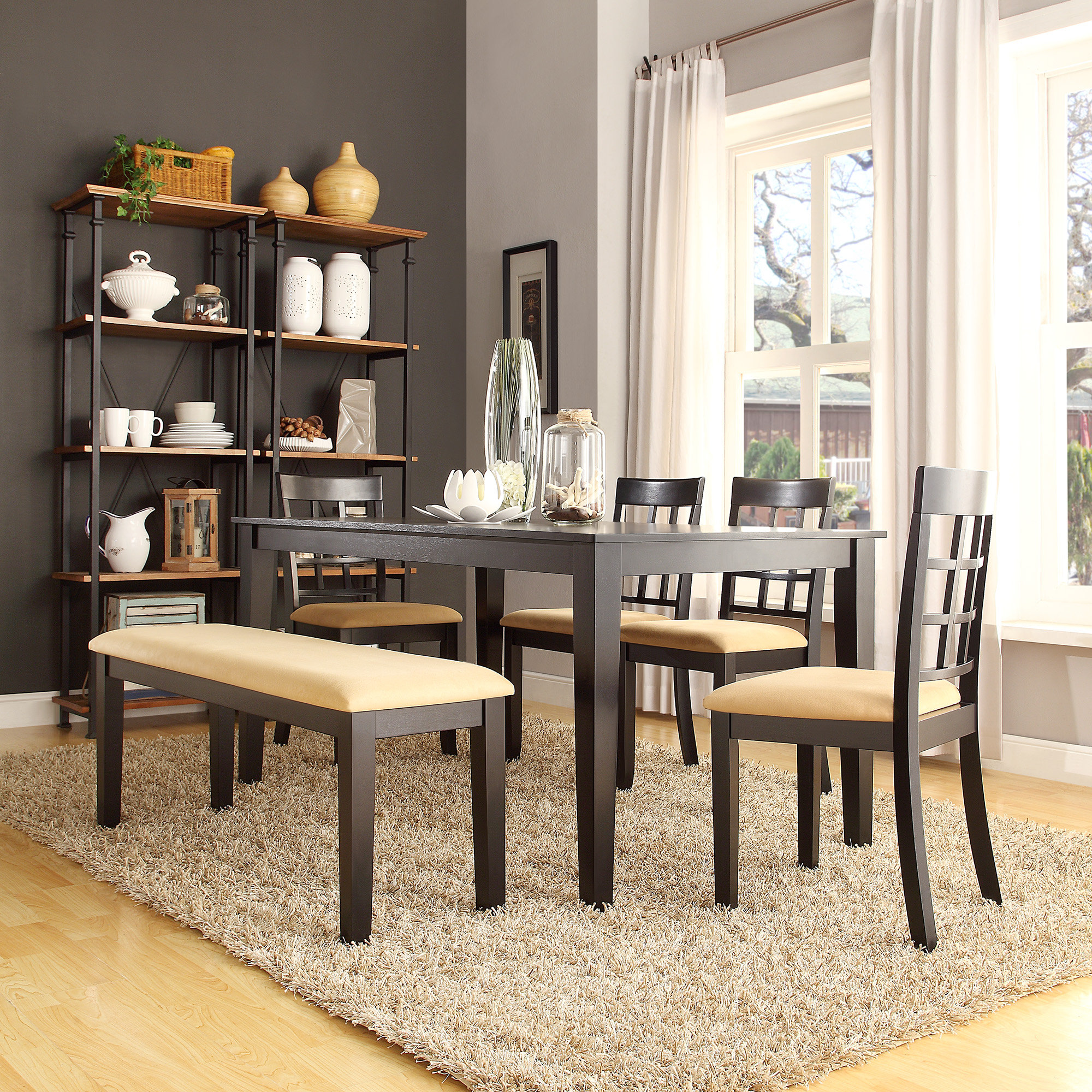 Kingstown Home 6 Piece Dining Set & Reviews Wayfair