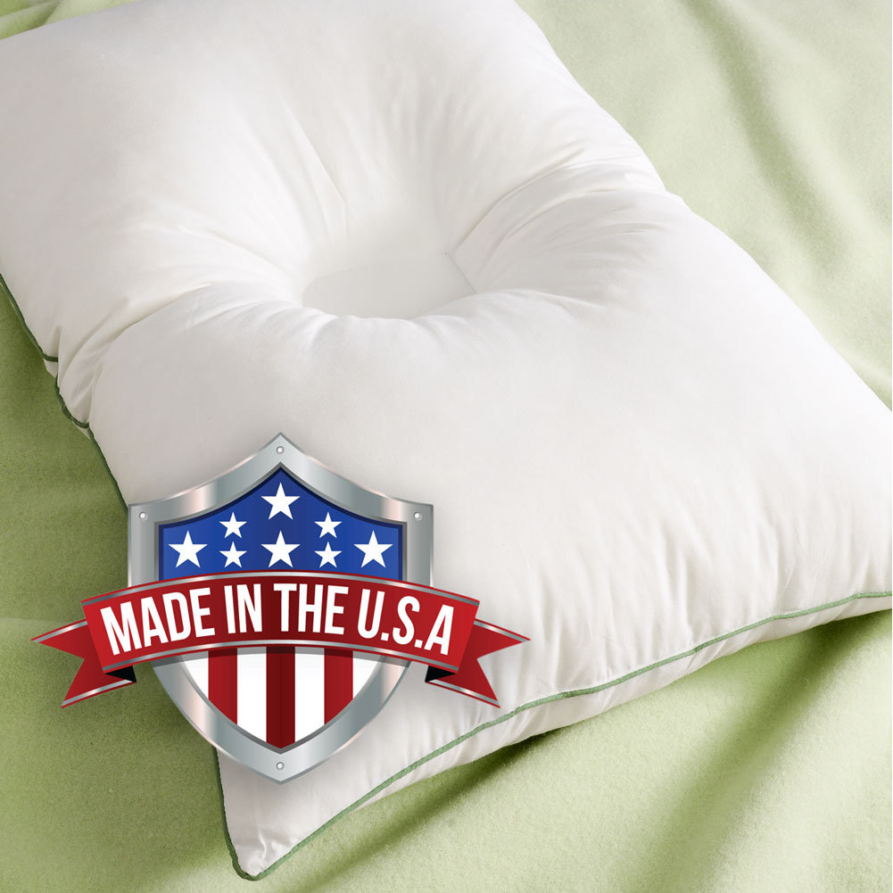 Pegasus Home Fashions Dr J's Sleep Solution Head/Neck Queen Pillow