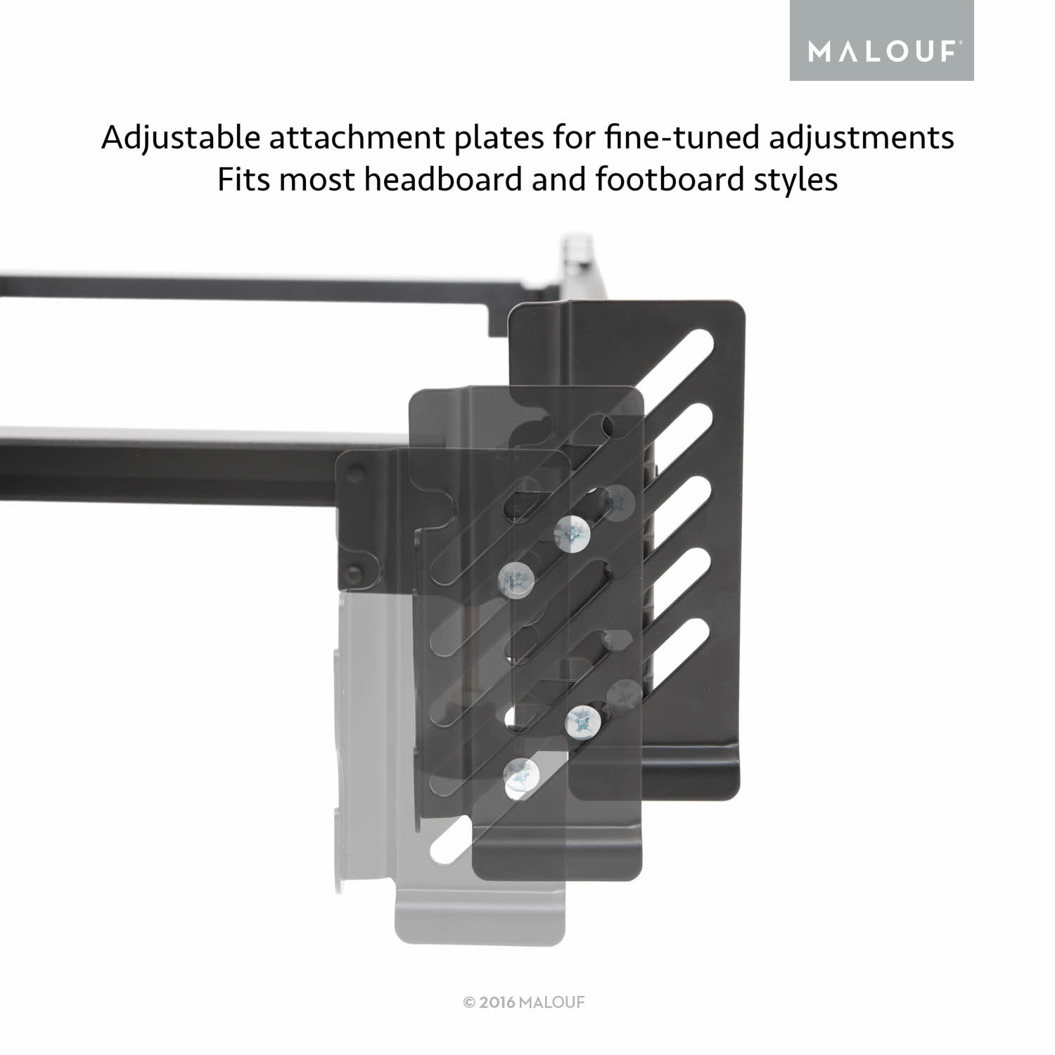 Malouf Steelock Hook in Headboard Footboard Bed Frame & Reviews Wayfair