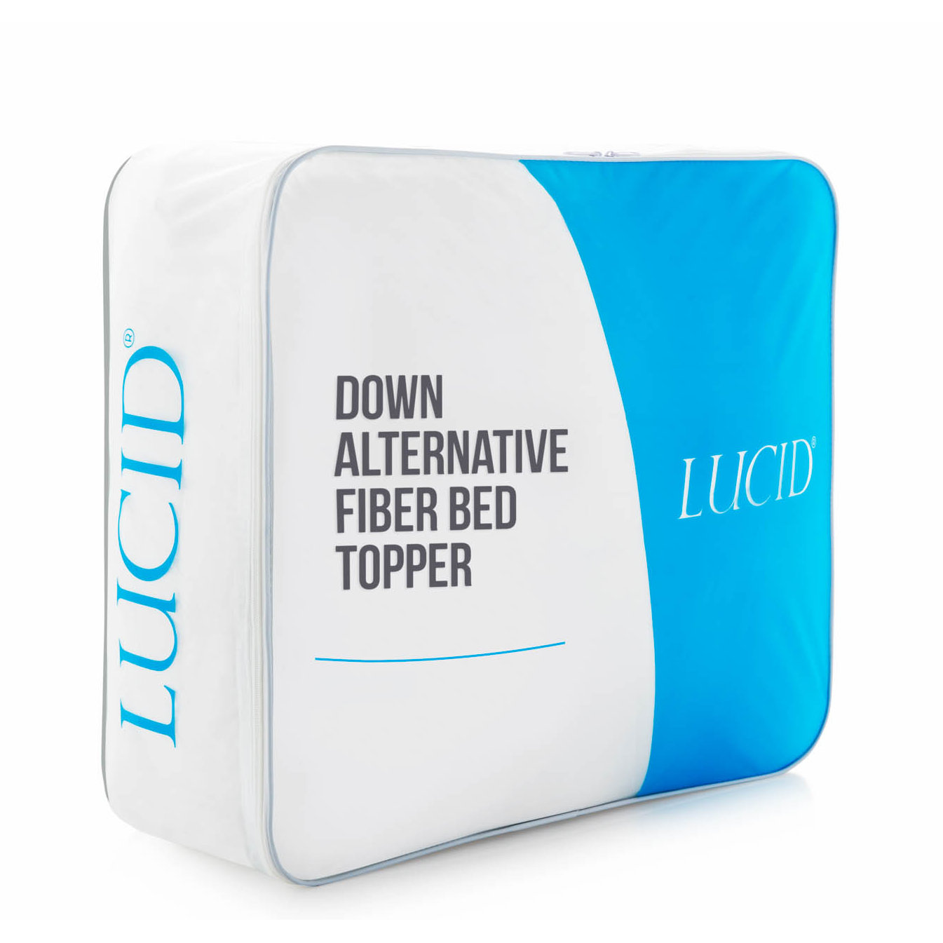 Lucid Down Alternative Fiber Mattress Topper & Reviews Wayfair