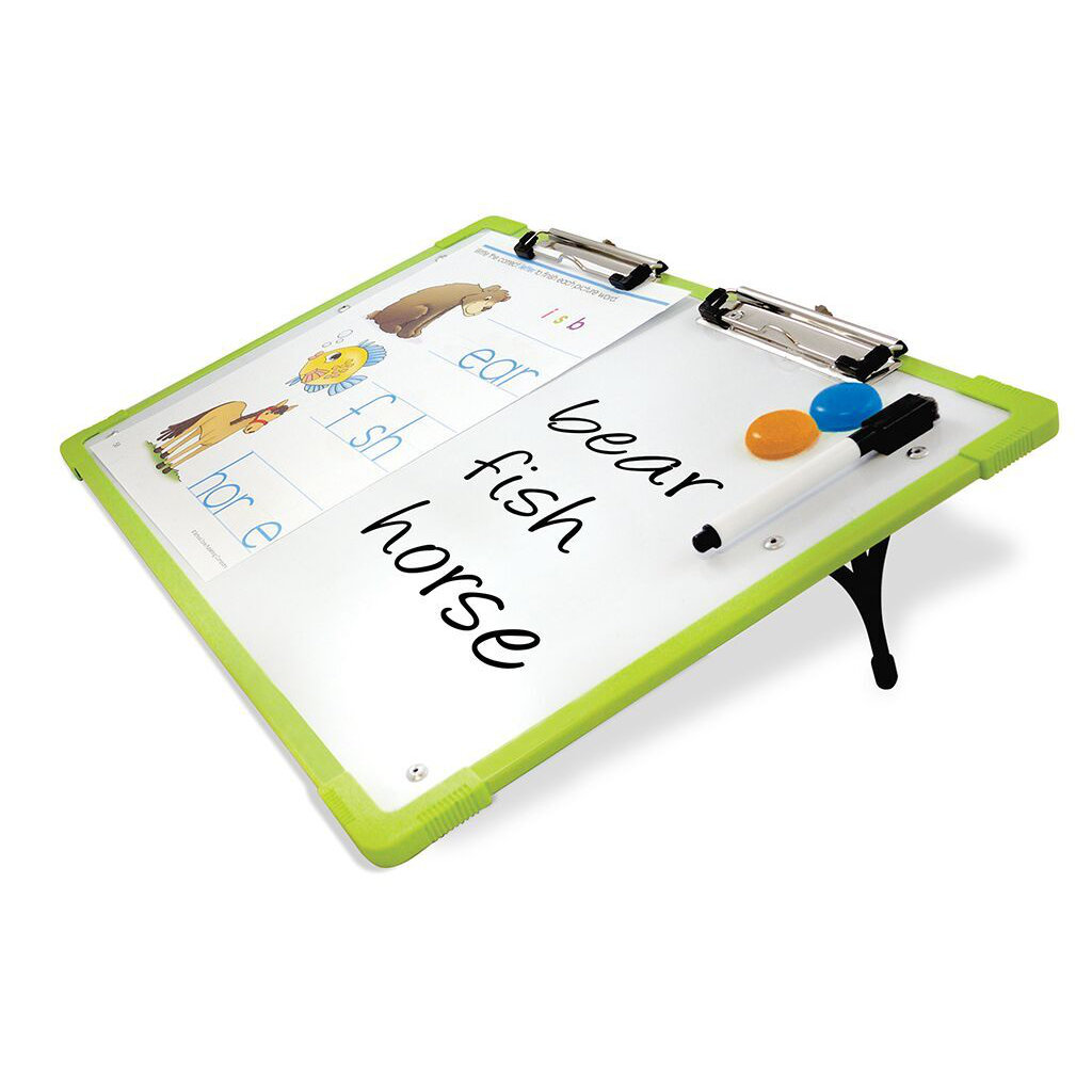 Flipside Products Dry Erase Desktop Slant Whiteboard , 1' H x