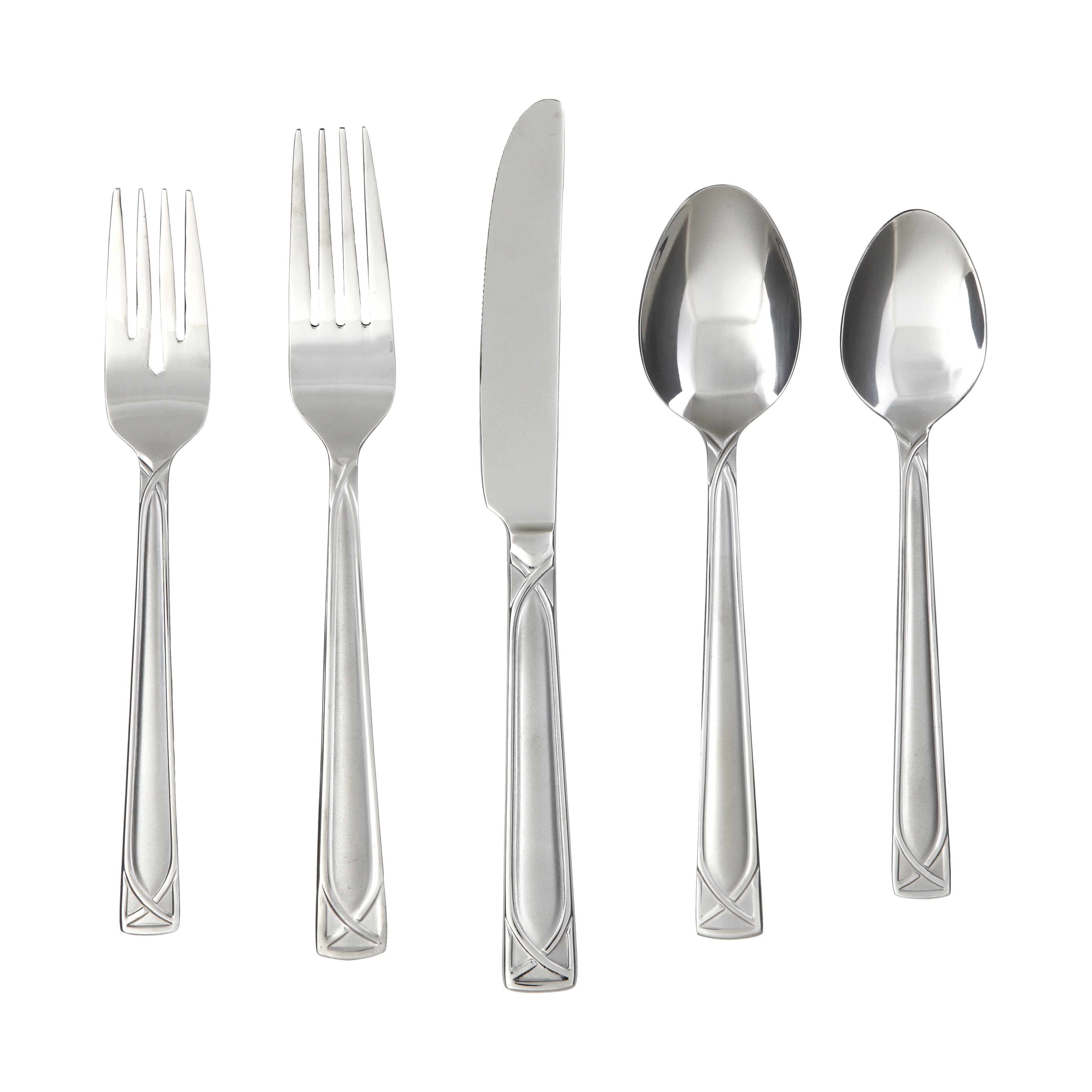 Crossroad%2BSand%2B60%2BPiece%2BFlatware%2BSet