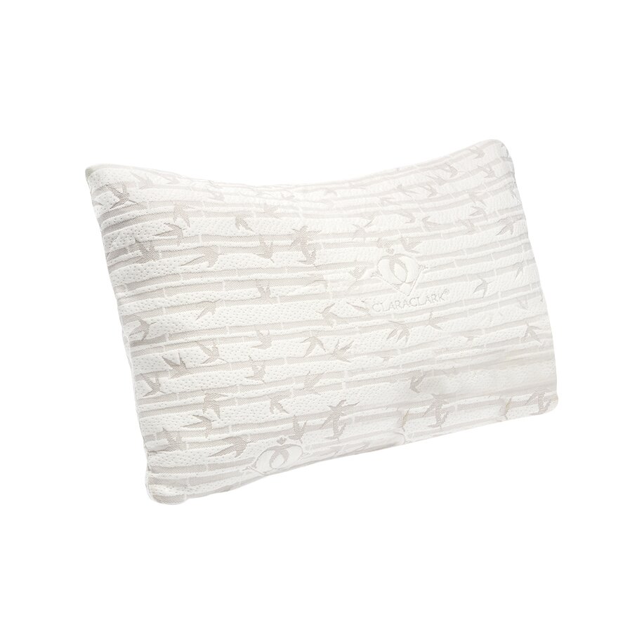 Clara Clark Micro Bamboo Rayon Shredded Memory Foam Pillow & Reviews ...