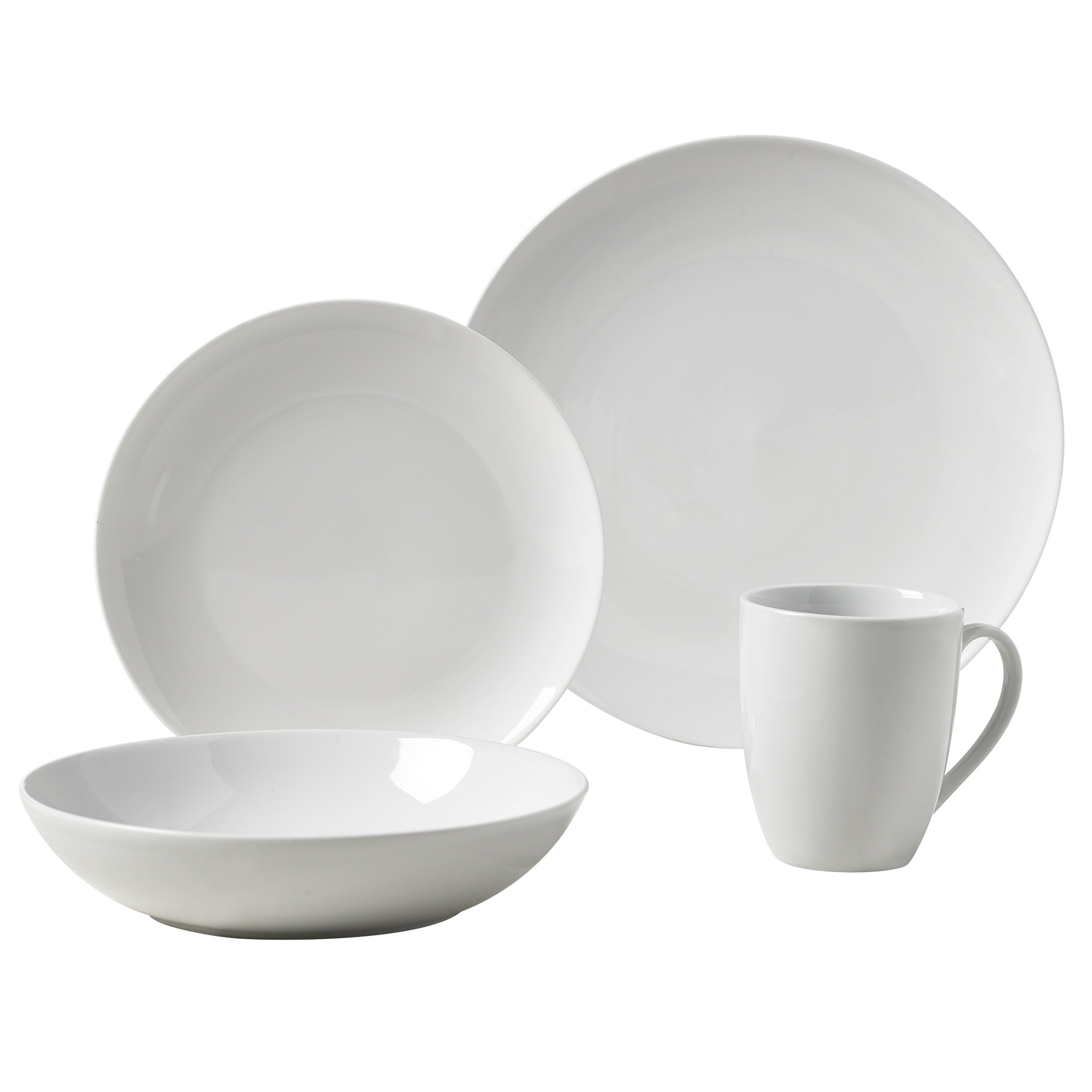 Tabletops Gallery Collins 16 Piece Dinnerware Set Wayfair