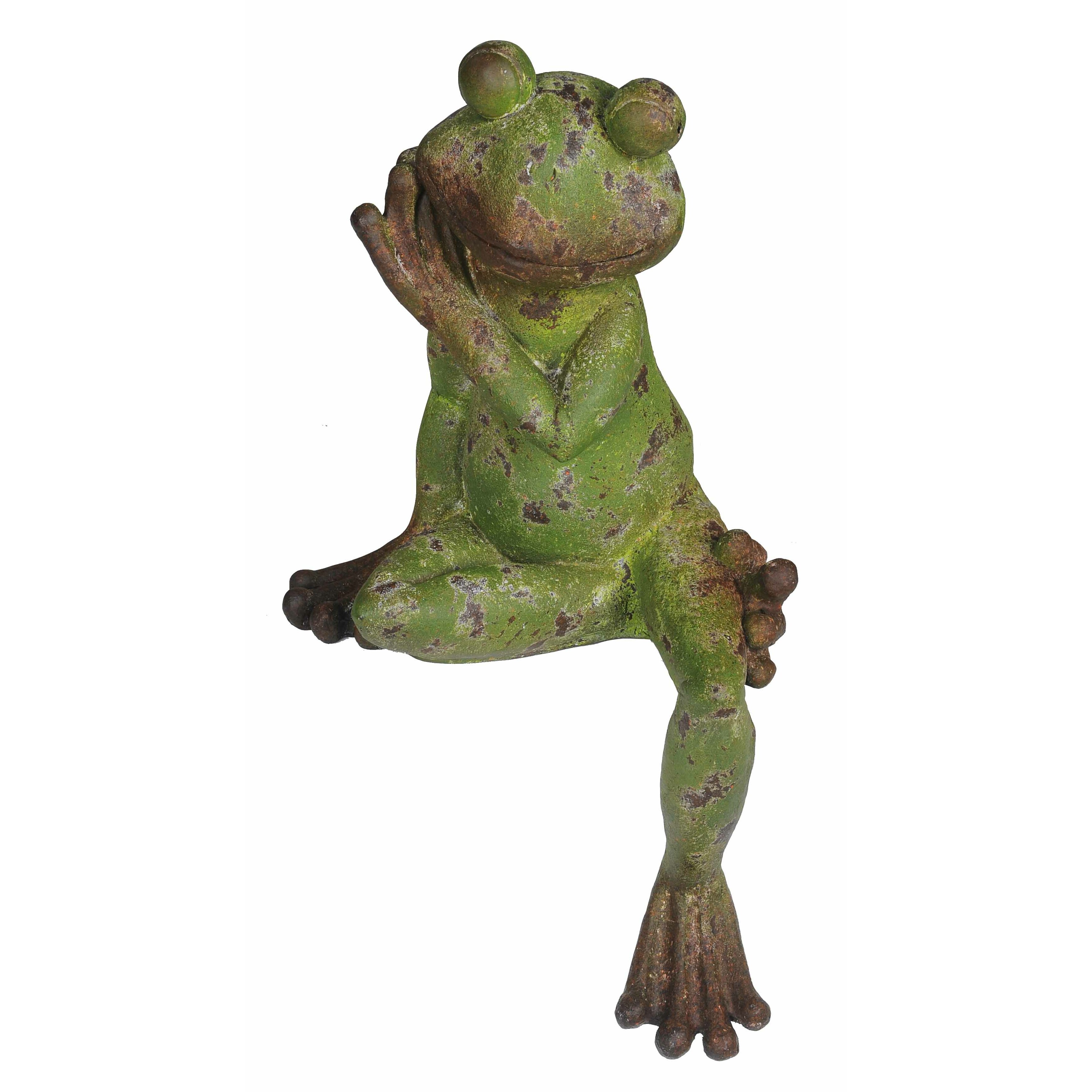 frog statue for garden