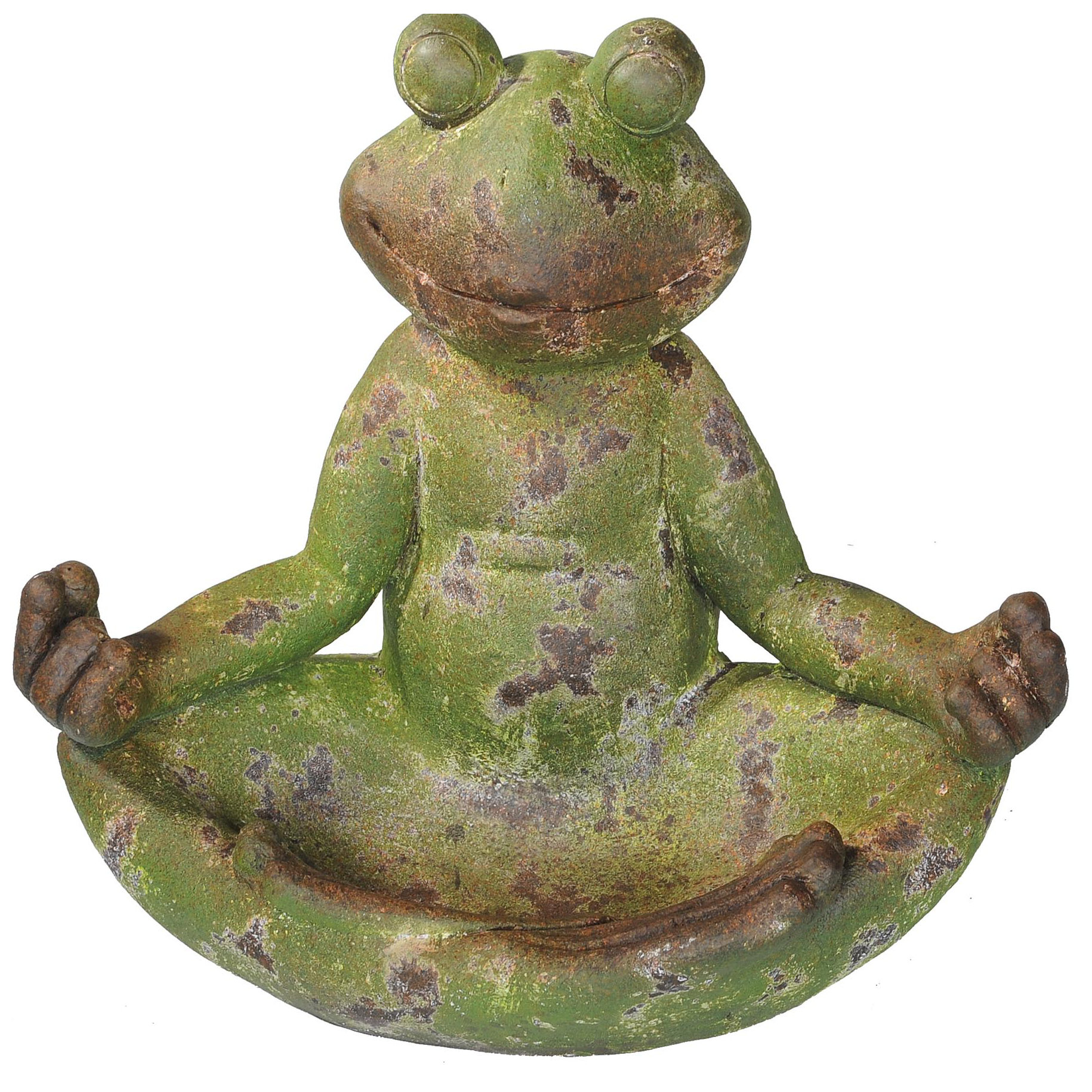 frog statue for garden