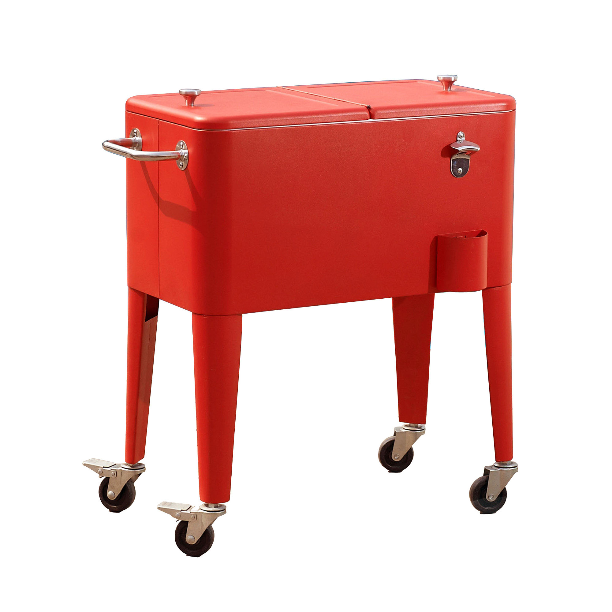 Sunjoy 60 Qt. Steel Beverage Cooler Wayfair