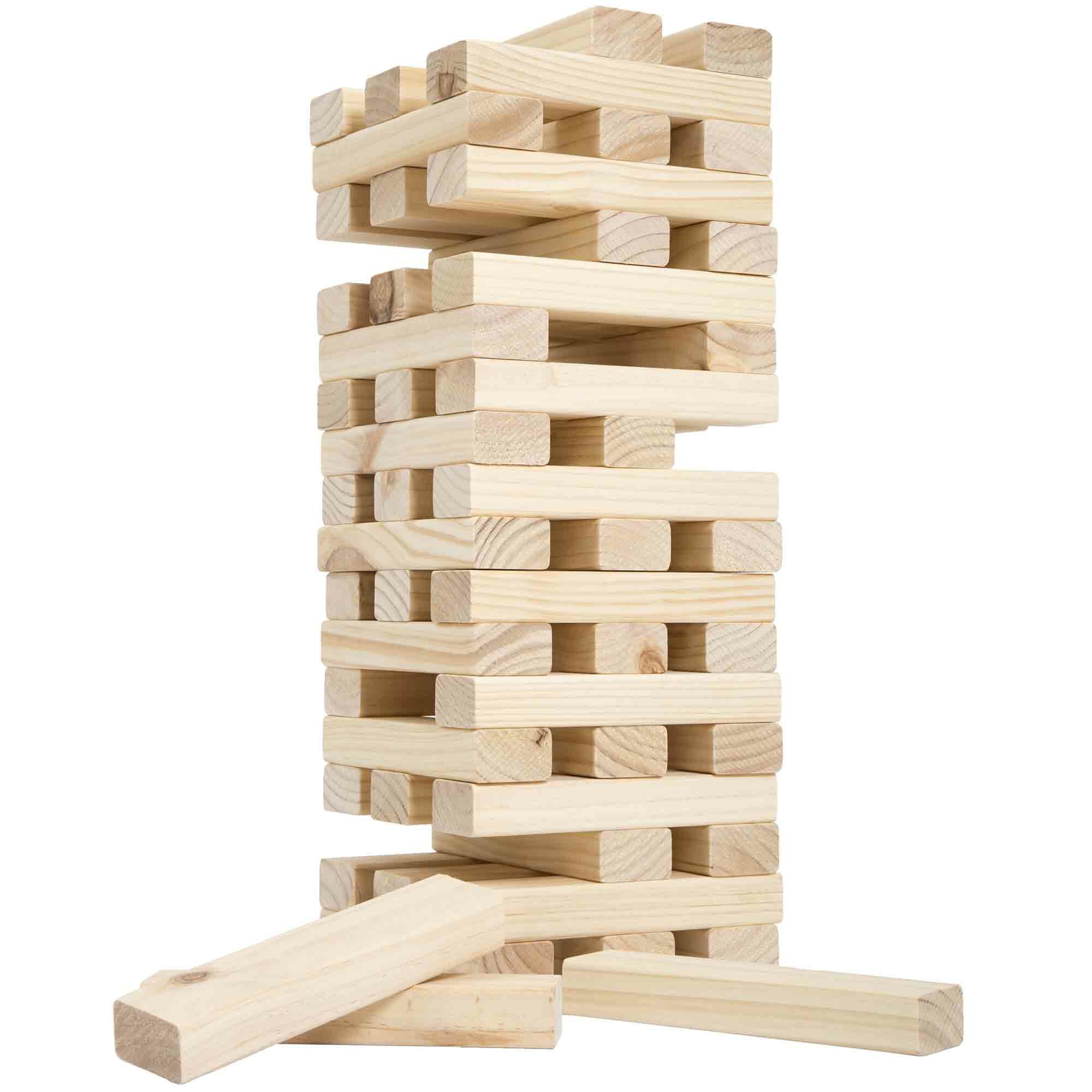 Trademark Games Large Wooden Tumbling Tower & Reviews | Wayfair