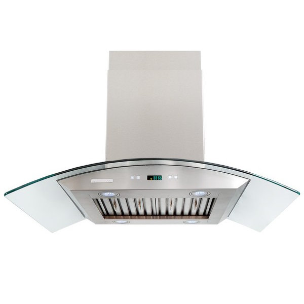 Xtreme Air ProX 36" 900 CFM Island Range Hood & Reviews Wayfair