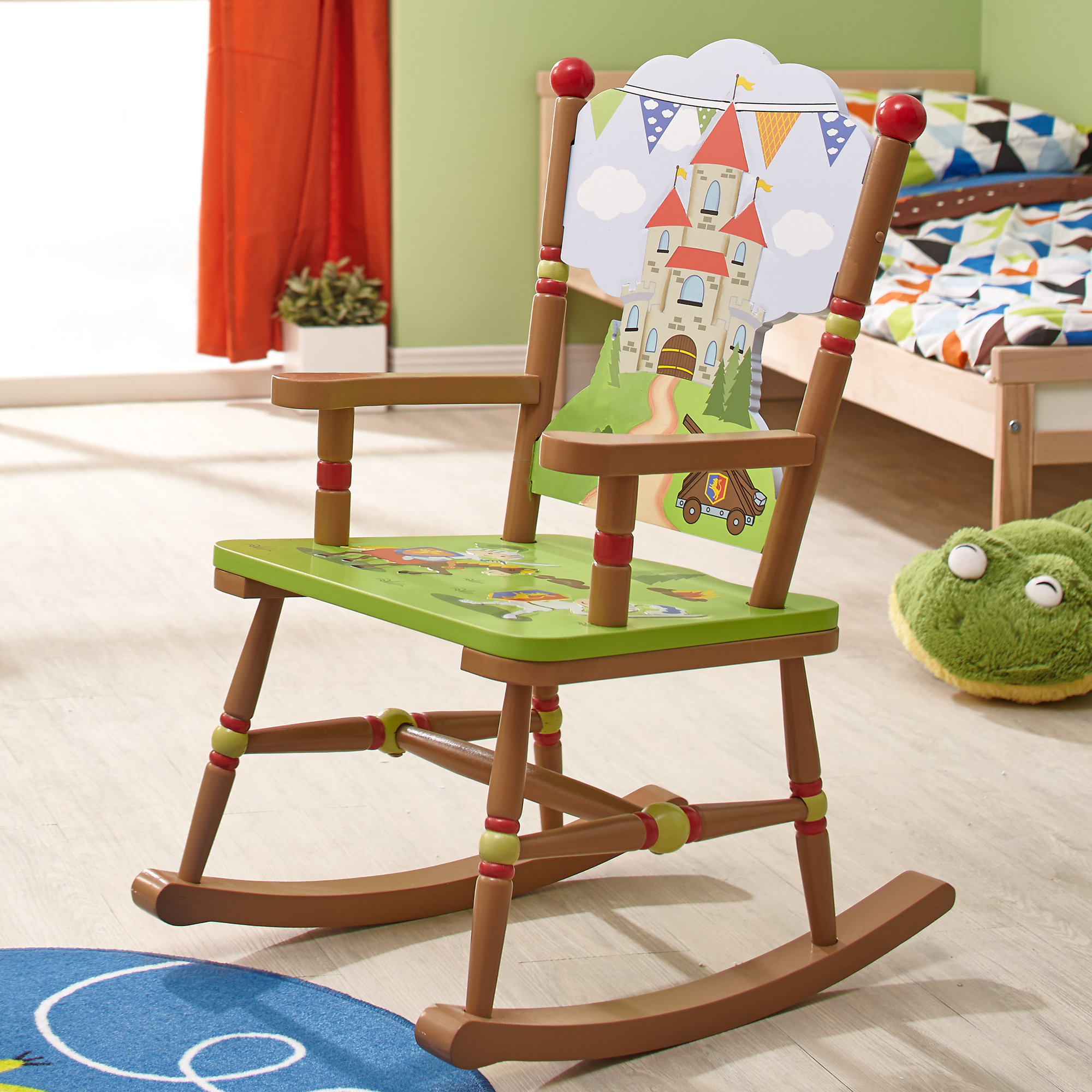 Fantasy Fields Knights & Dragons Kids Rocking Chair Wayfair