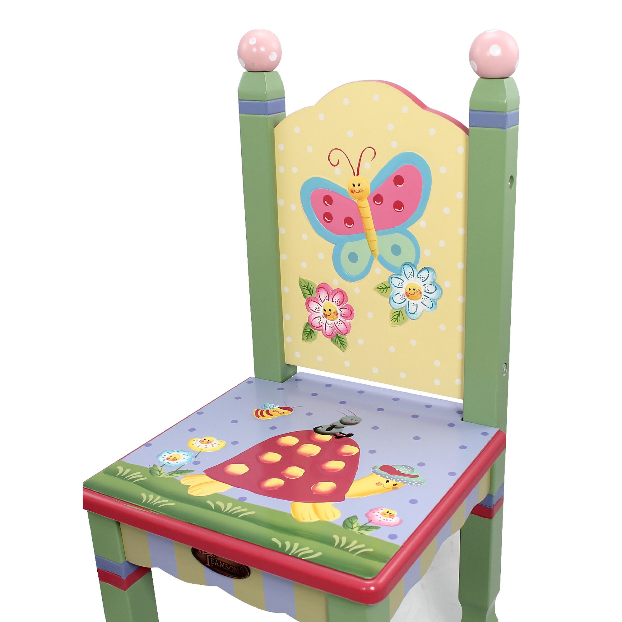Fantasy Fields Magic Garden Kids 3 Piece Table & Chair Set & Reviews