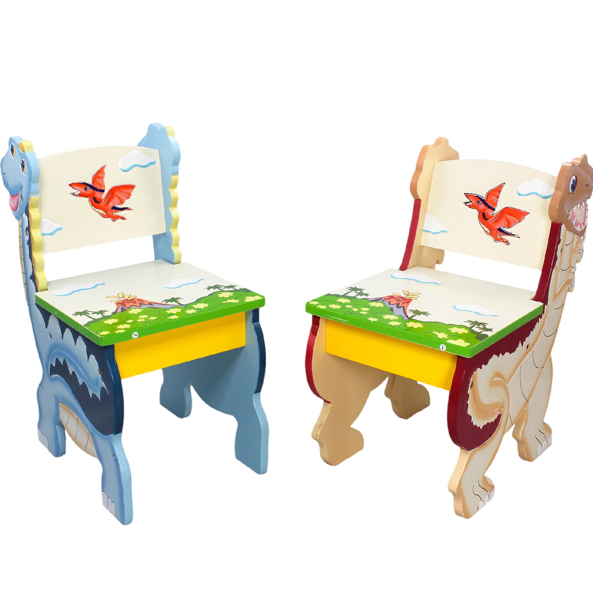 Fantasy Fields Dinosaur Kingdom Kids Desk Chair & Reviews | Wayfair