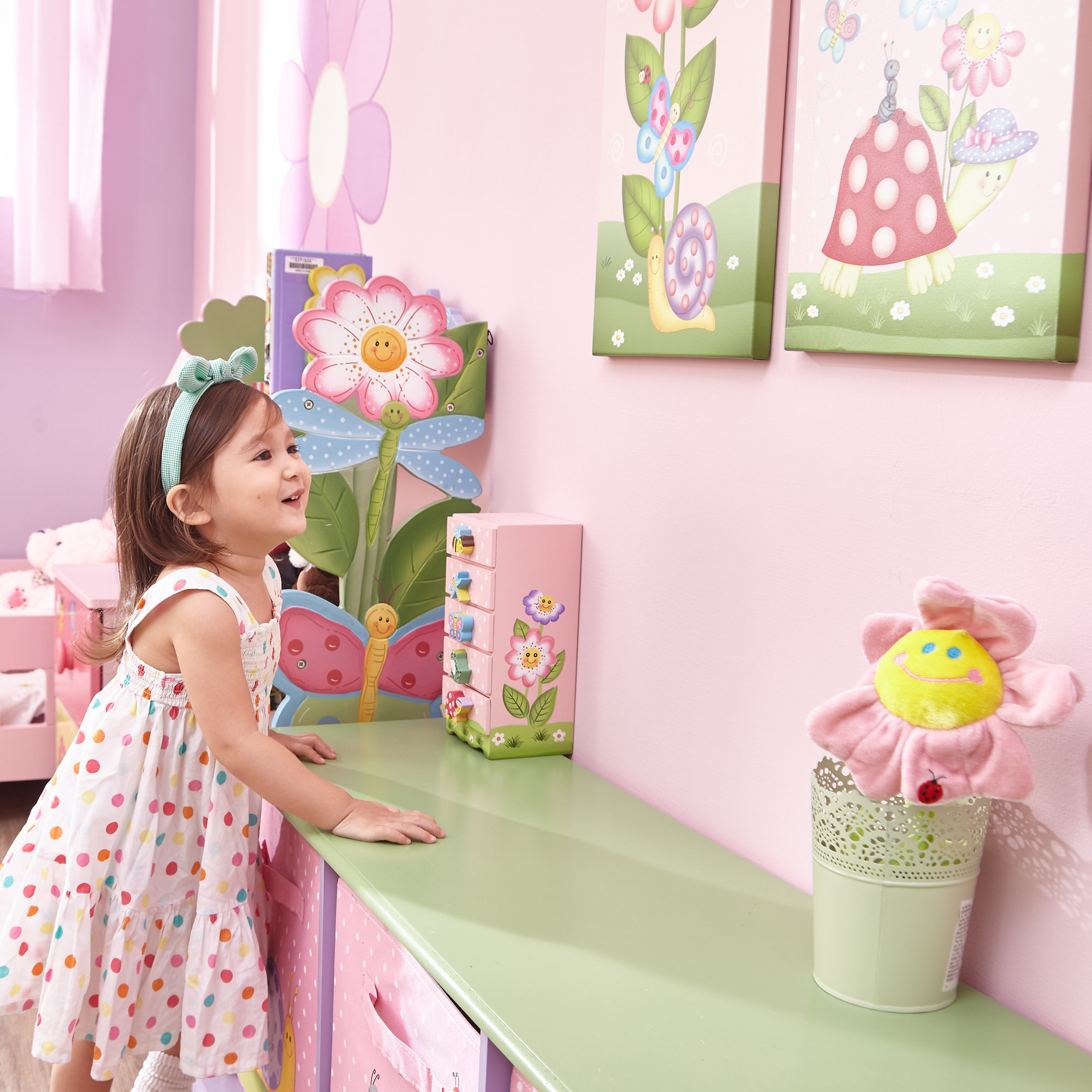 Fantasy Fields Magic Garden 3 Piece Canvas Art Set & Reviews Wayfair