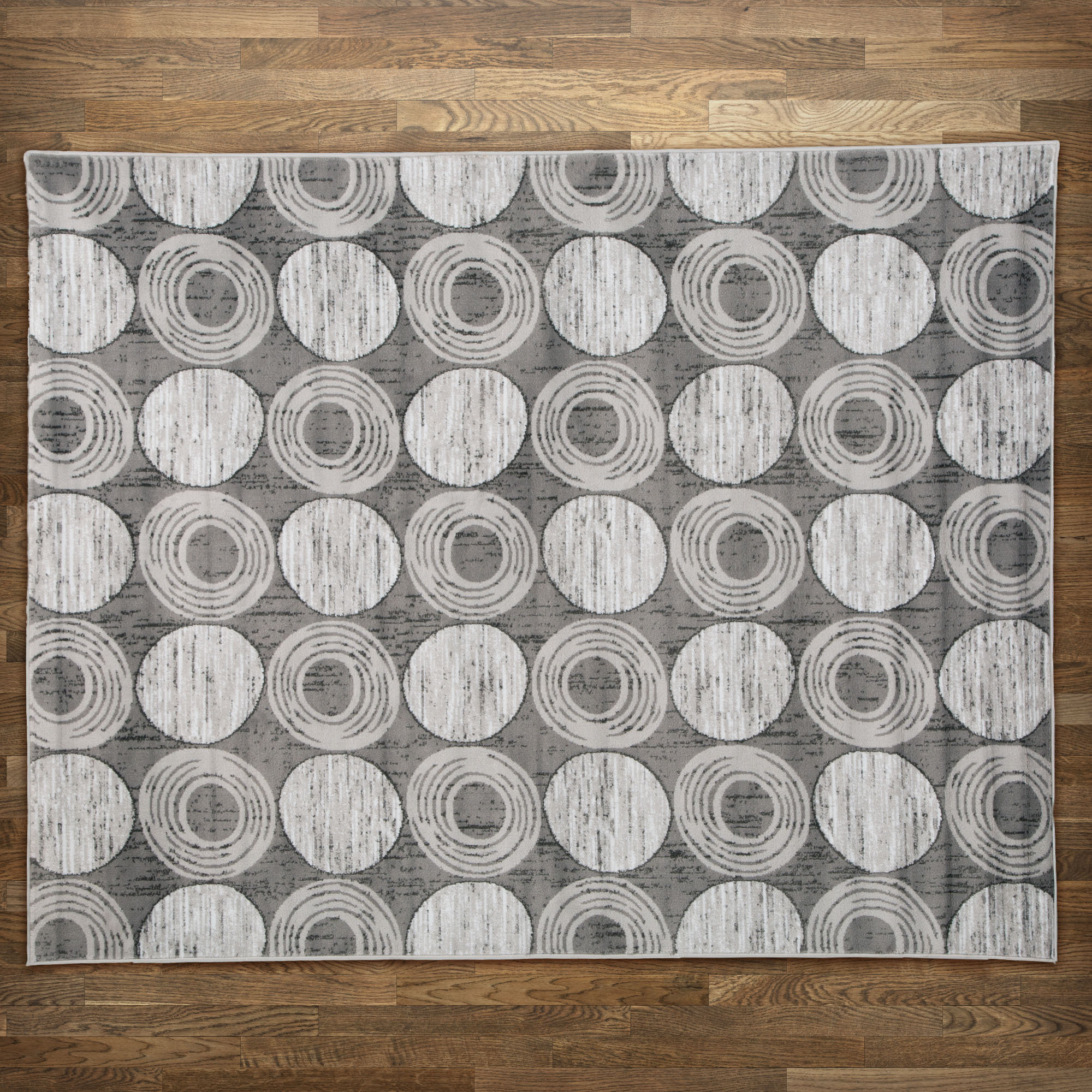 Zipcode™ Design Grey Circles Area Rug & Reviews Wayfair.ca