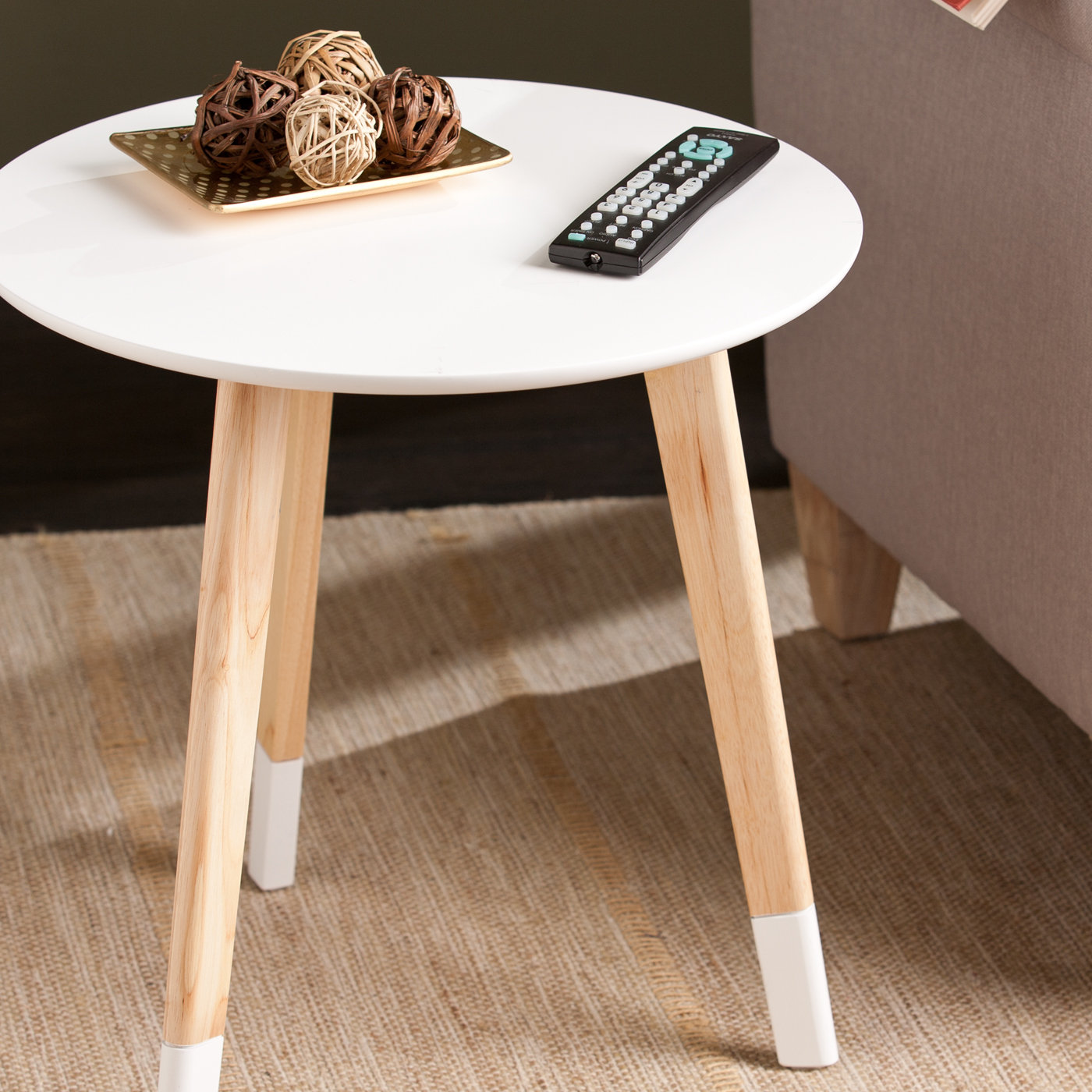 Zipcode™ Design Rhonda Round Accent Table & Reviews Wayfair
