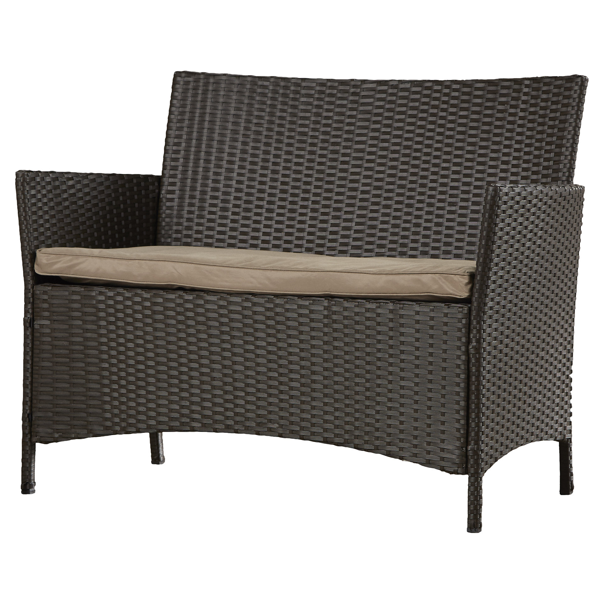 Zipcode™ Design Esmeralda Resin Wicker 4 Piece Deep Seating Group with