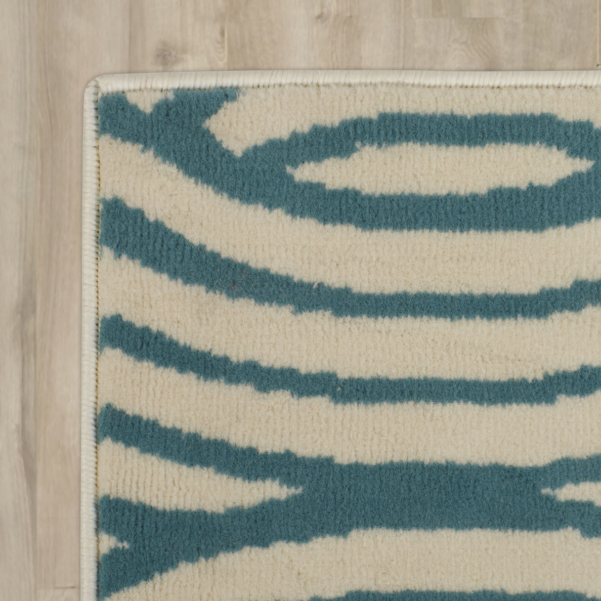 Zipcode™ Design Lucia Aqua/Gray Indoor/Outdoor Area Rug & Reviews Wayfair