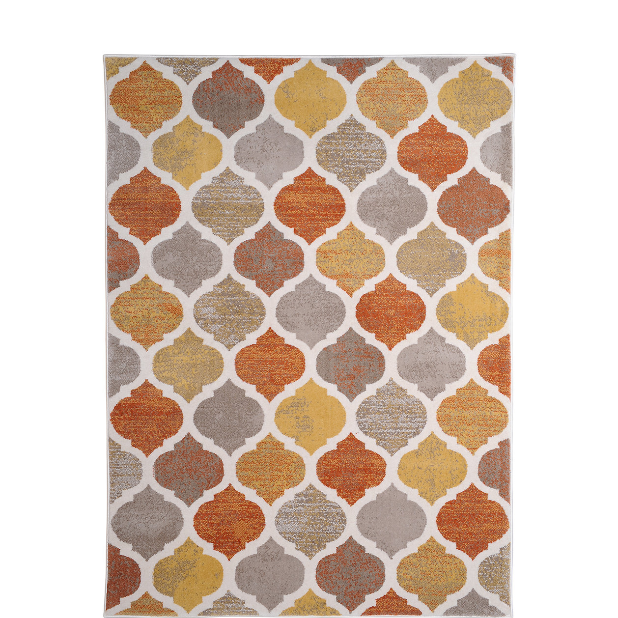 Zipcode™ Design Alexia Beige/Orange Area Rug & Reviews Wayfair