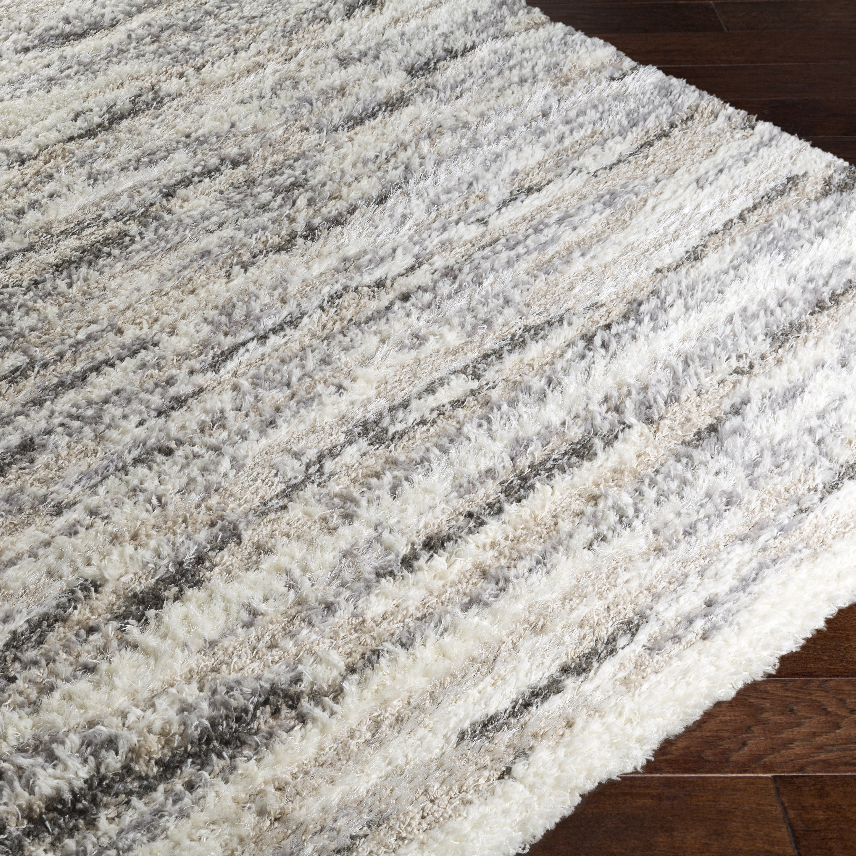 Zipcode™ Design Ericka Gray/Cream Area Rug Wayfair