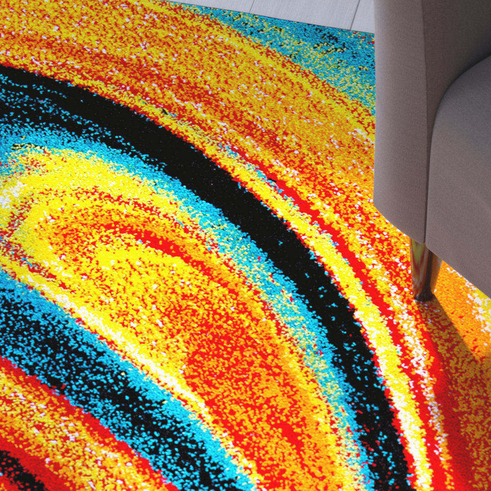 Zipcode™ Design Peyton MultiColored Area Rug & Reviews Wayfair