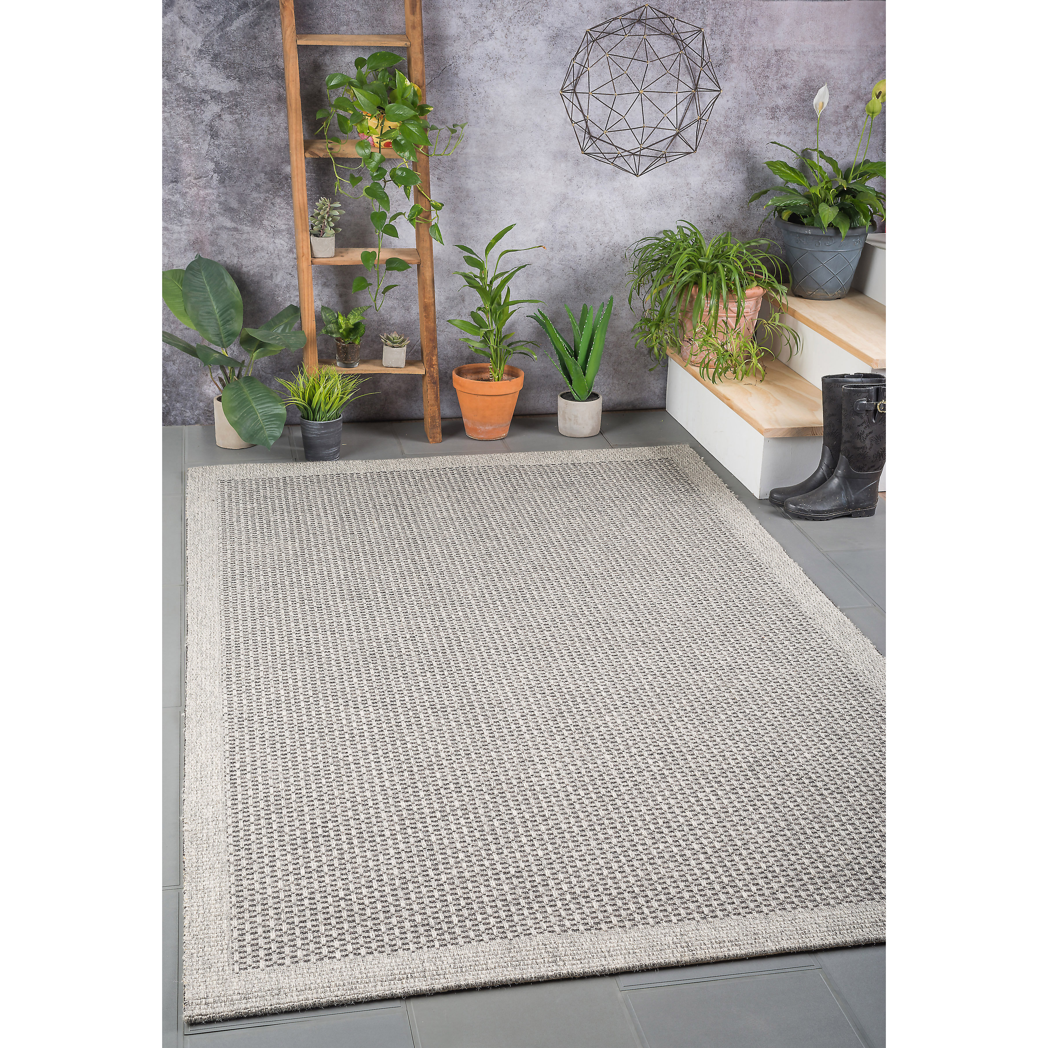 Zipcode™ Design Felipe Charcoal Indoor/Outdoor Area Rug & Reviews Wayfair
