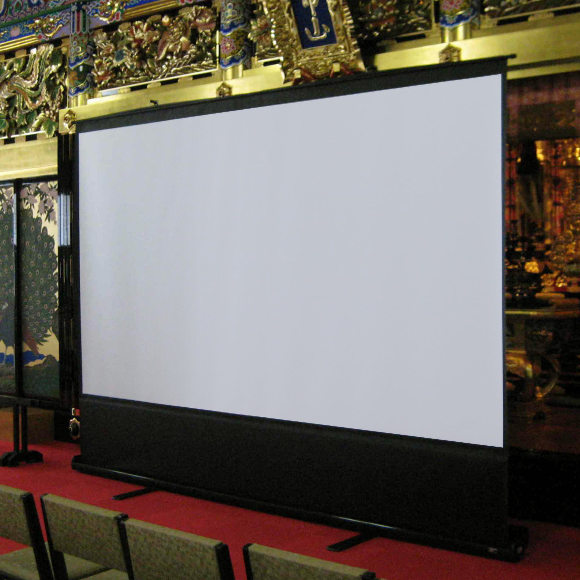 Elite Screens ezCinema White Portable Projection Screen & Reviews