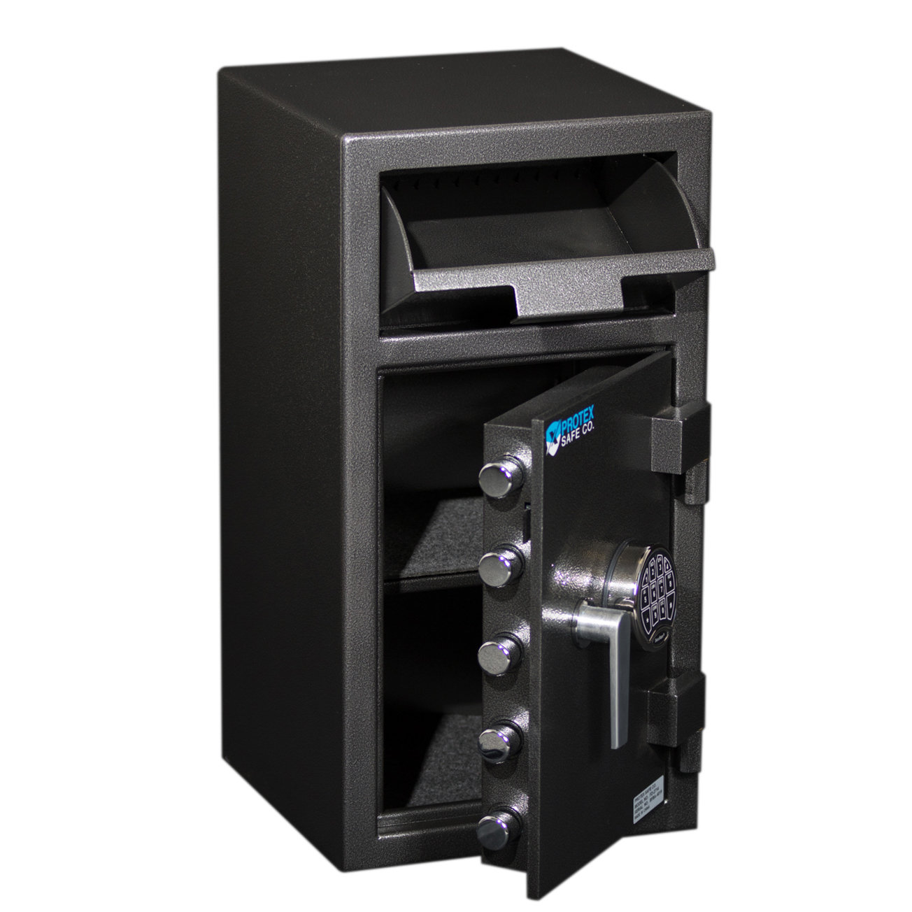 Protex Safe Co. Front Loading Electronic Lock Commercial Depository