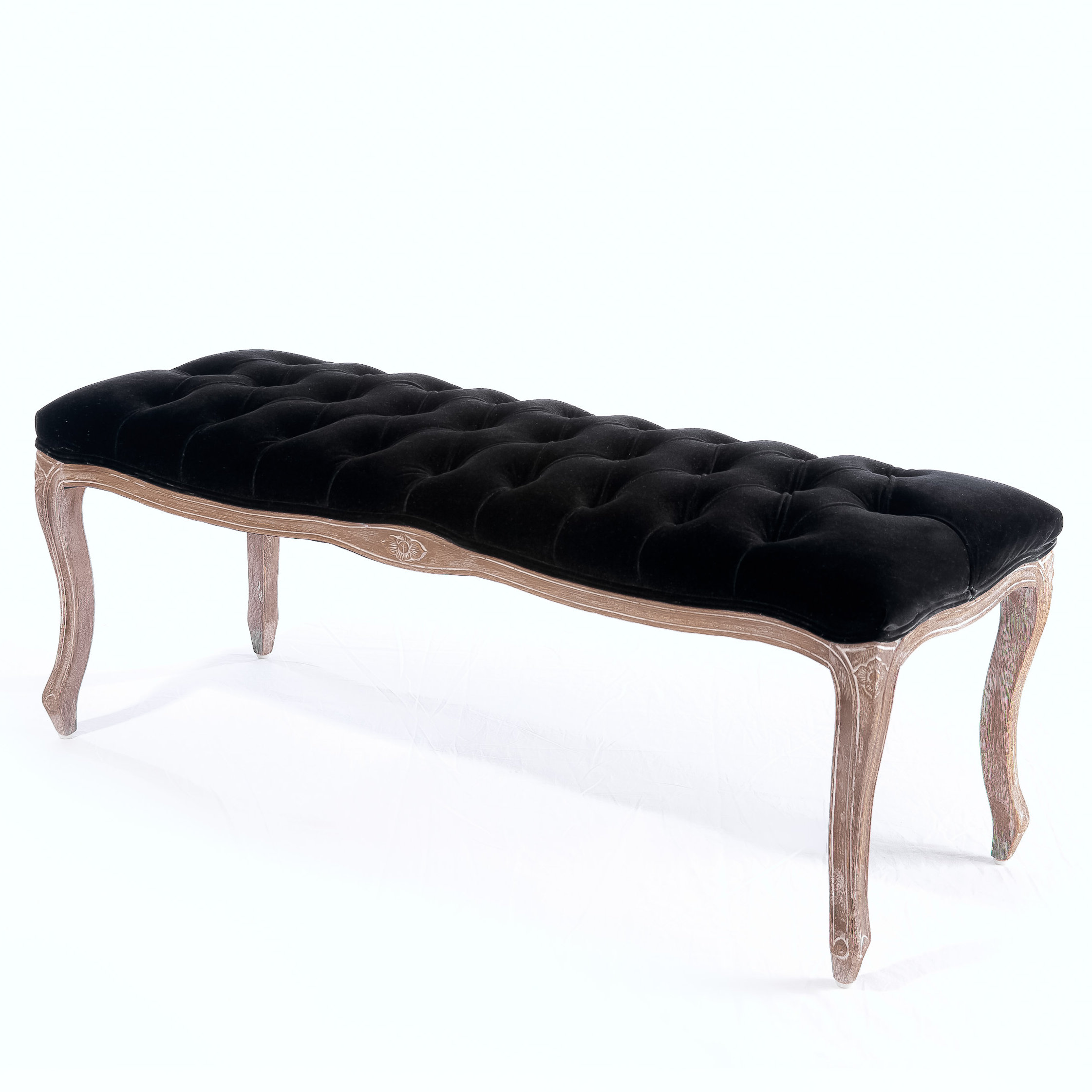 Home Loft Concepts Velvet Bench & Reviews Wayfair