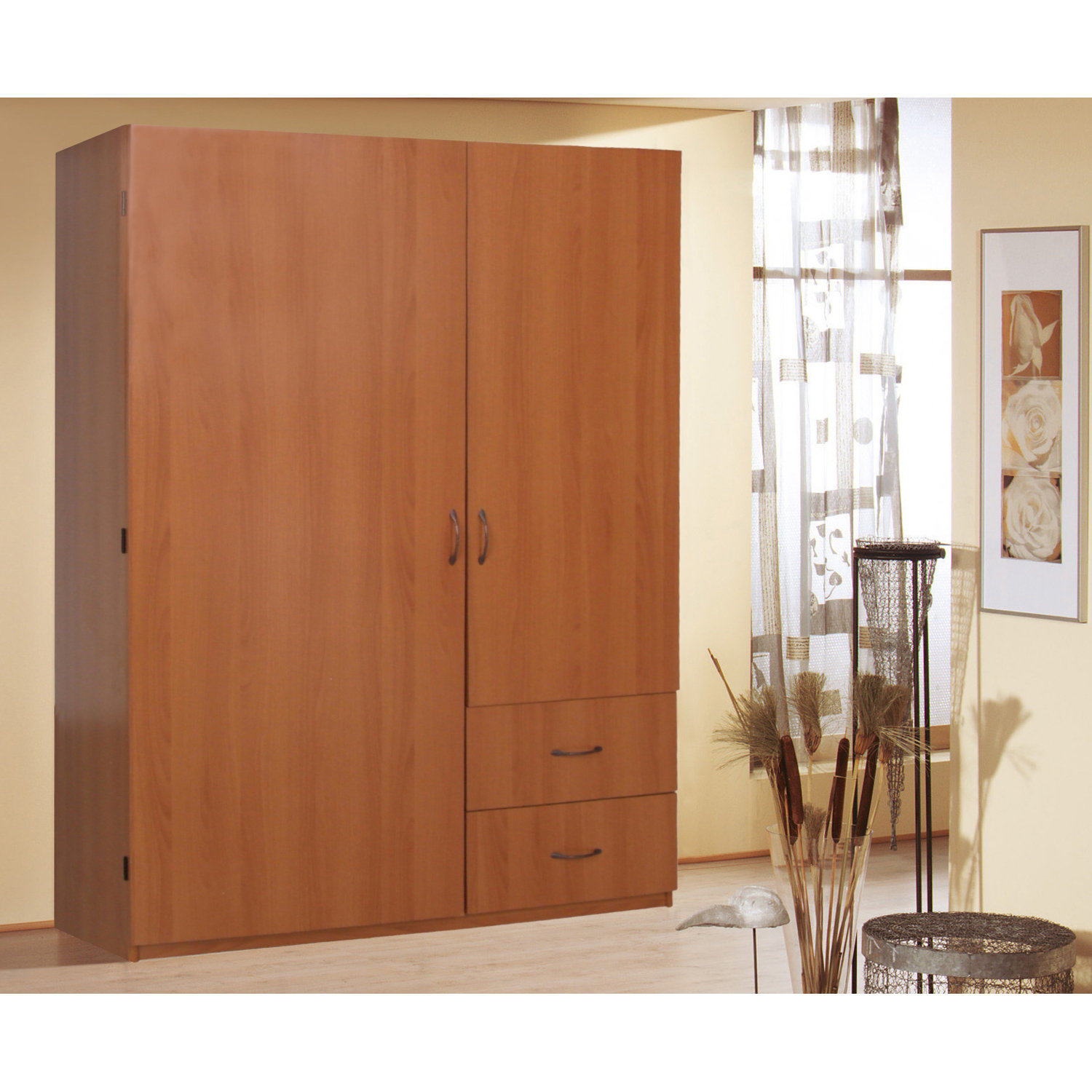 Hazelwood Home Wardrobe Armoire & Reviews Wayfair