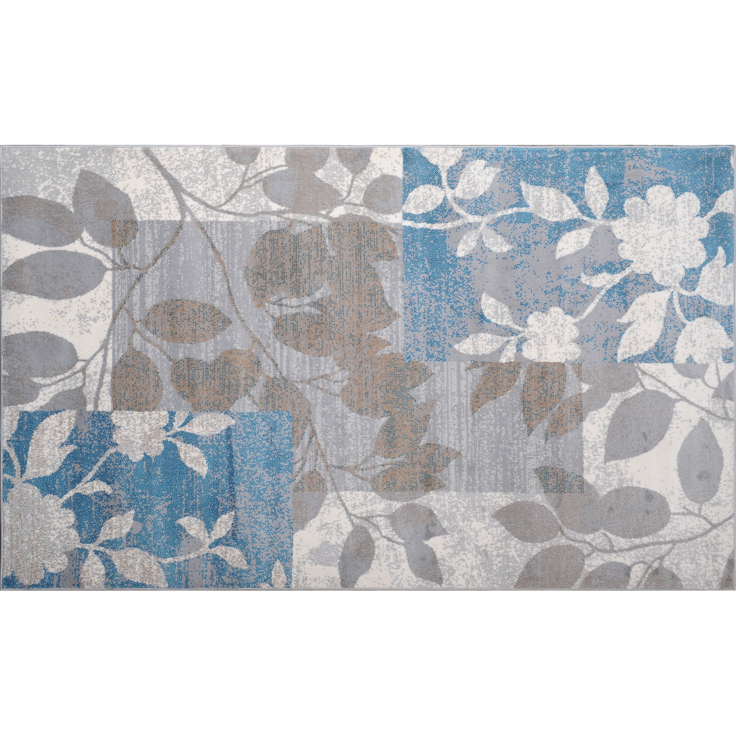 Andover Mills Zella Beige/Blue Area Rug & Reviews Wayfair
