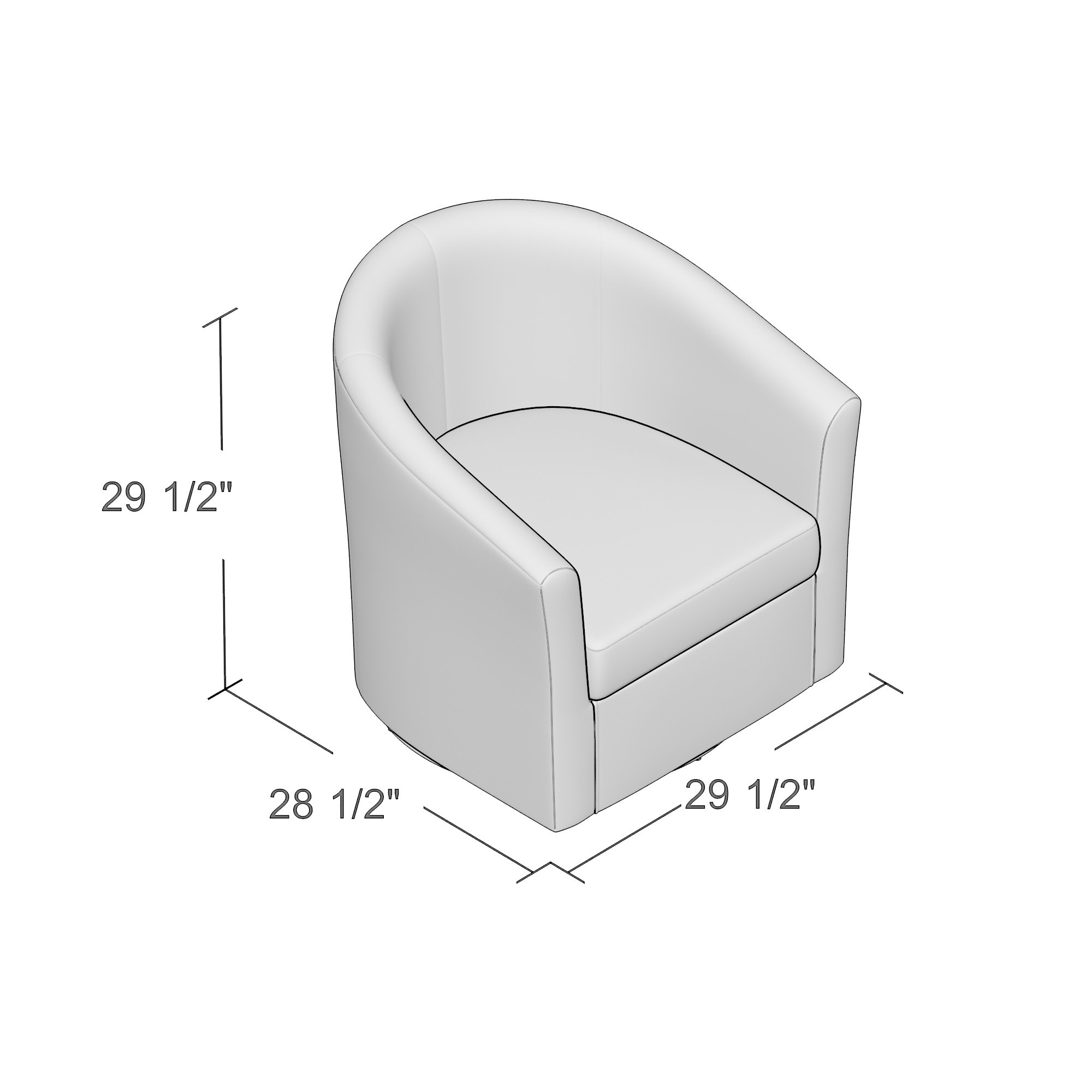 Andover Mills Yancy Barrel Chair Wayfair