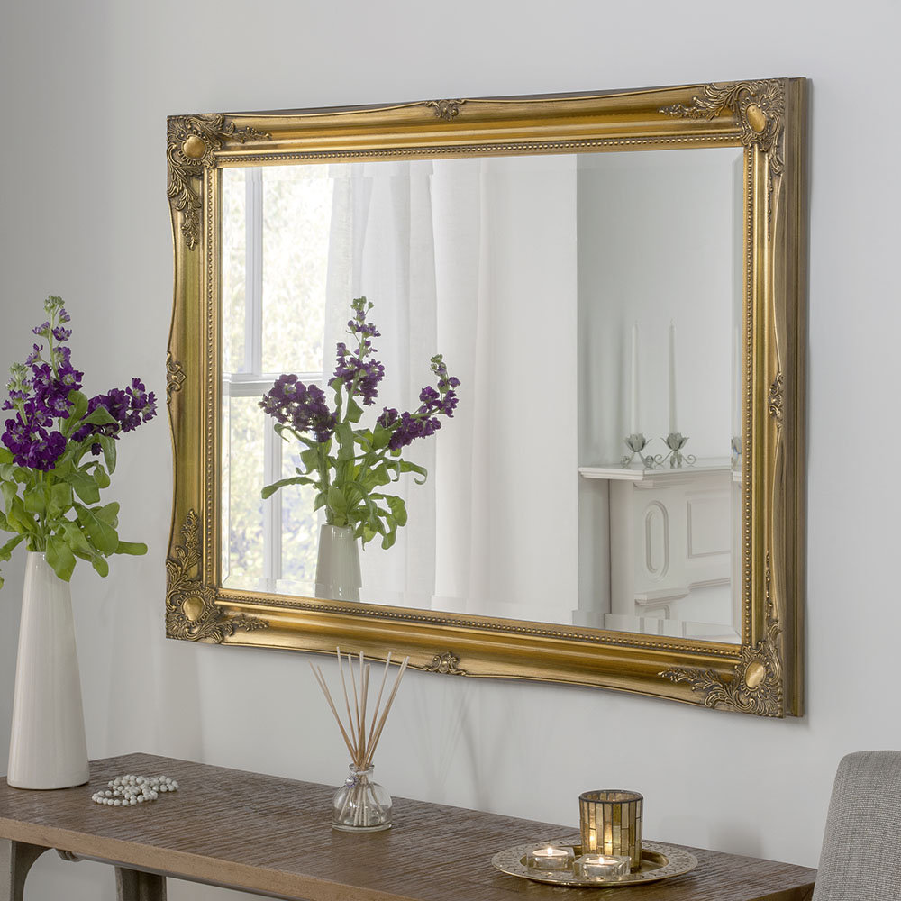 Yearn Mirrors Gold Wall Mirror & Reviews Wayfair UK