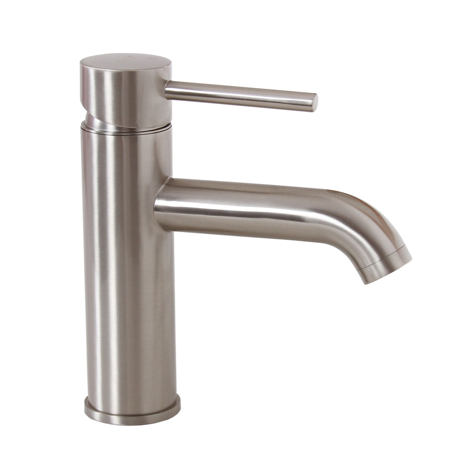 Elite Single Handle Bathroom Sink Faucet with Horizontal Dip Tip Spout