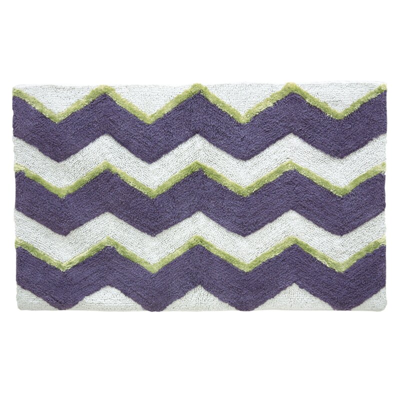 Bacova Guild Jessica Simpson Zig Bath Mat & Reviews | Wayfair