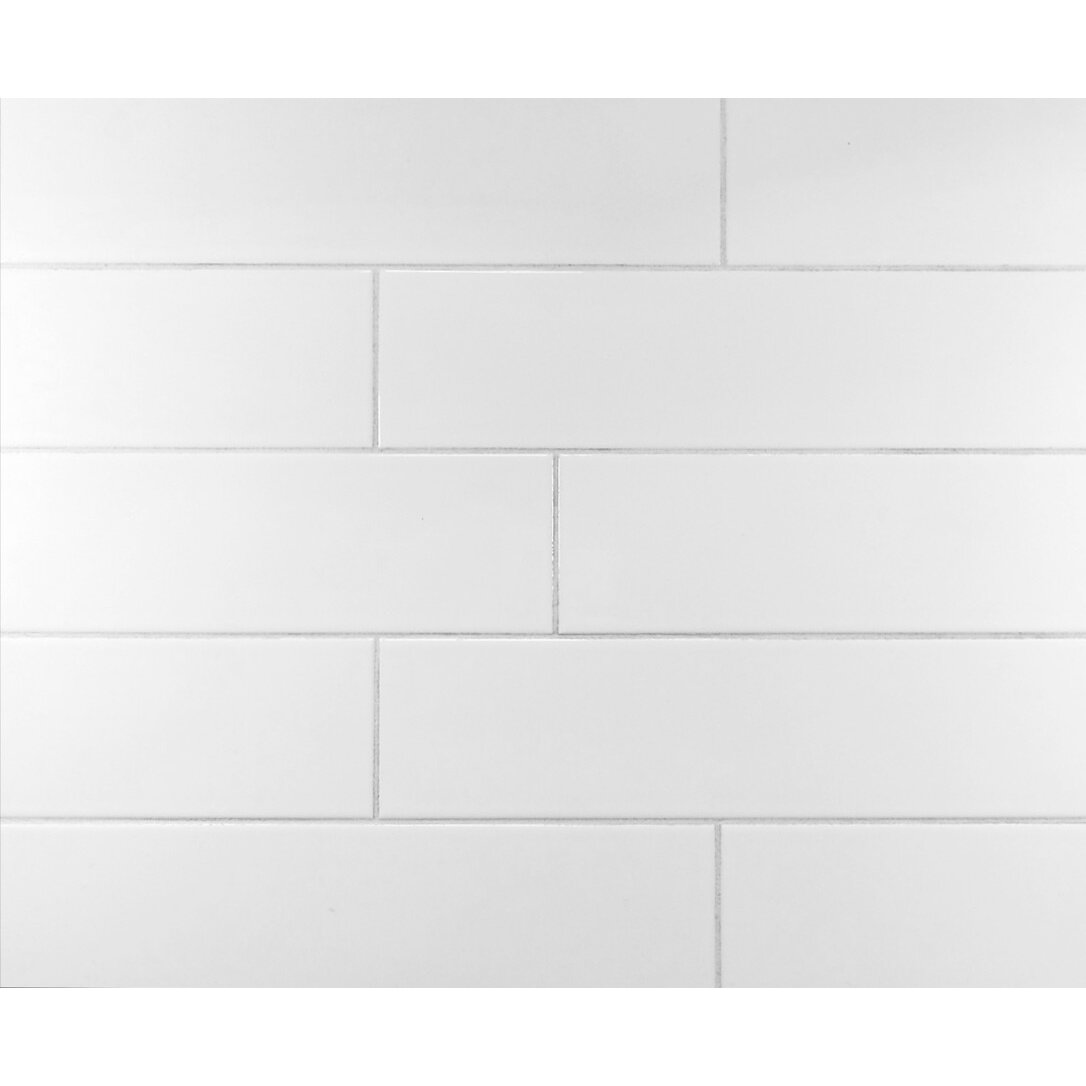  Mulia  Tile  Classic Subway  Tile  in White Reviews Wayfair