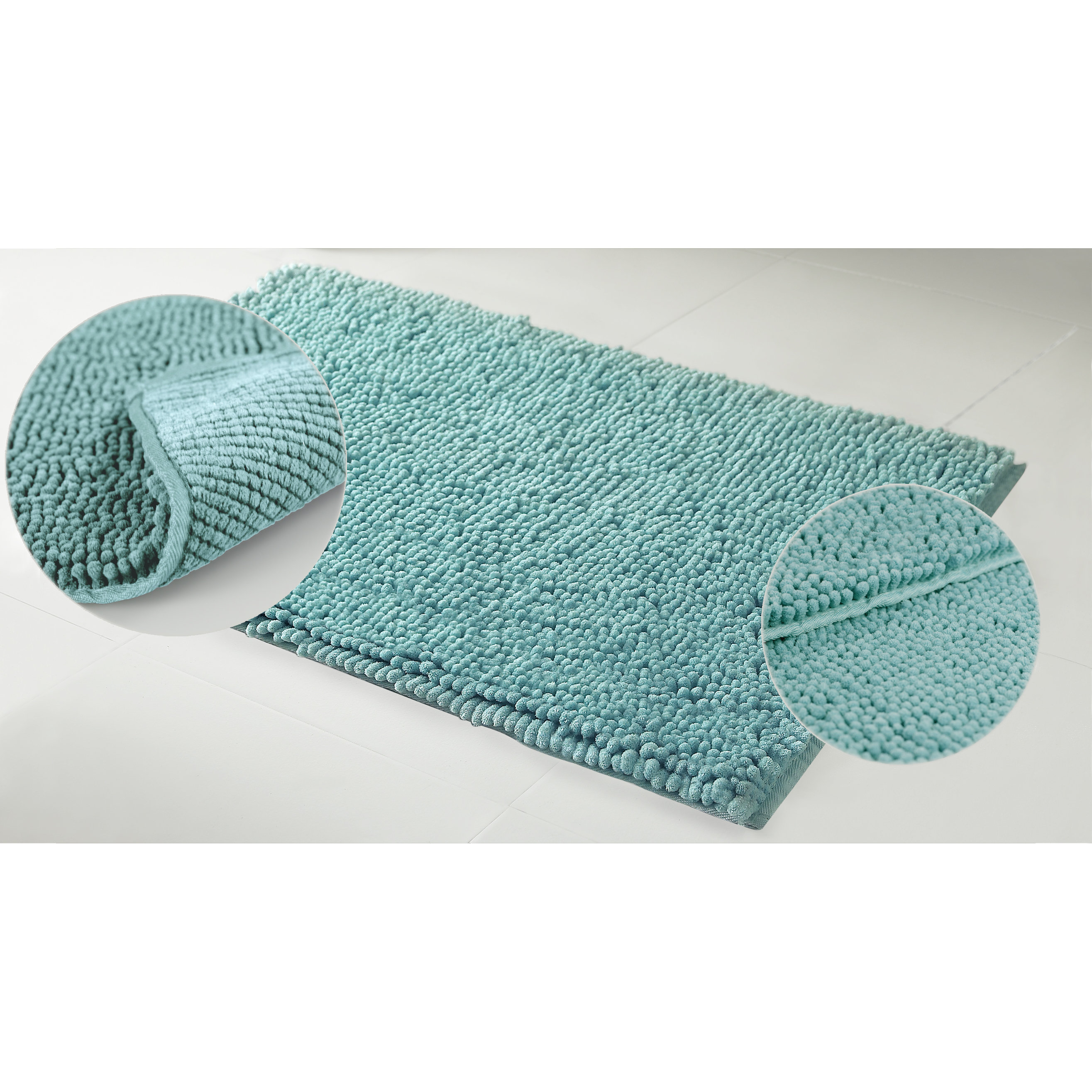 Resort Collection Chenille Plush Bath Mat & Reviews Wayfair