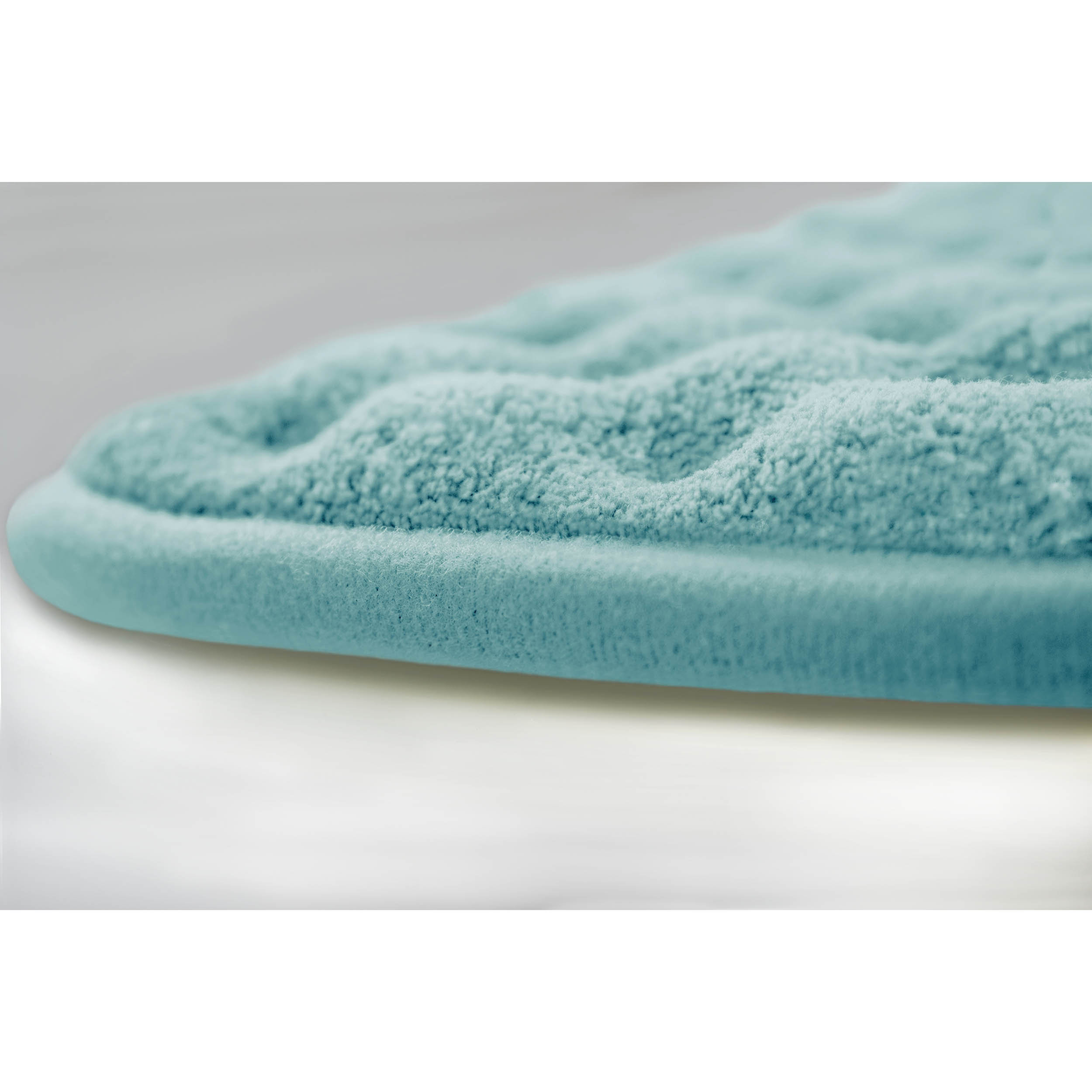 Bath Studio Massage 2 Piece Premium Micro Plush Memory Foam Bath Mat