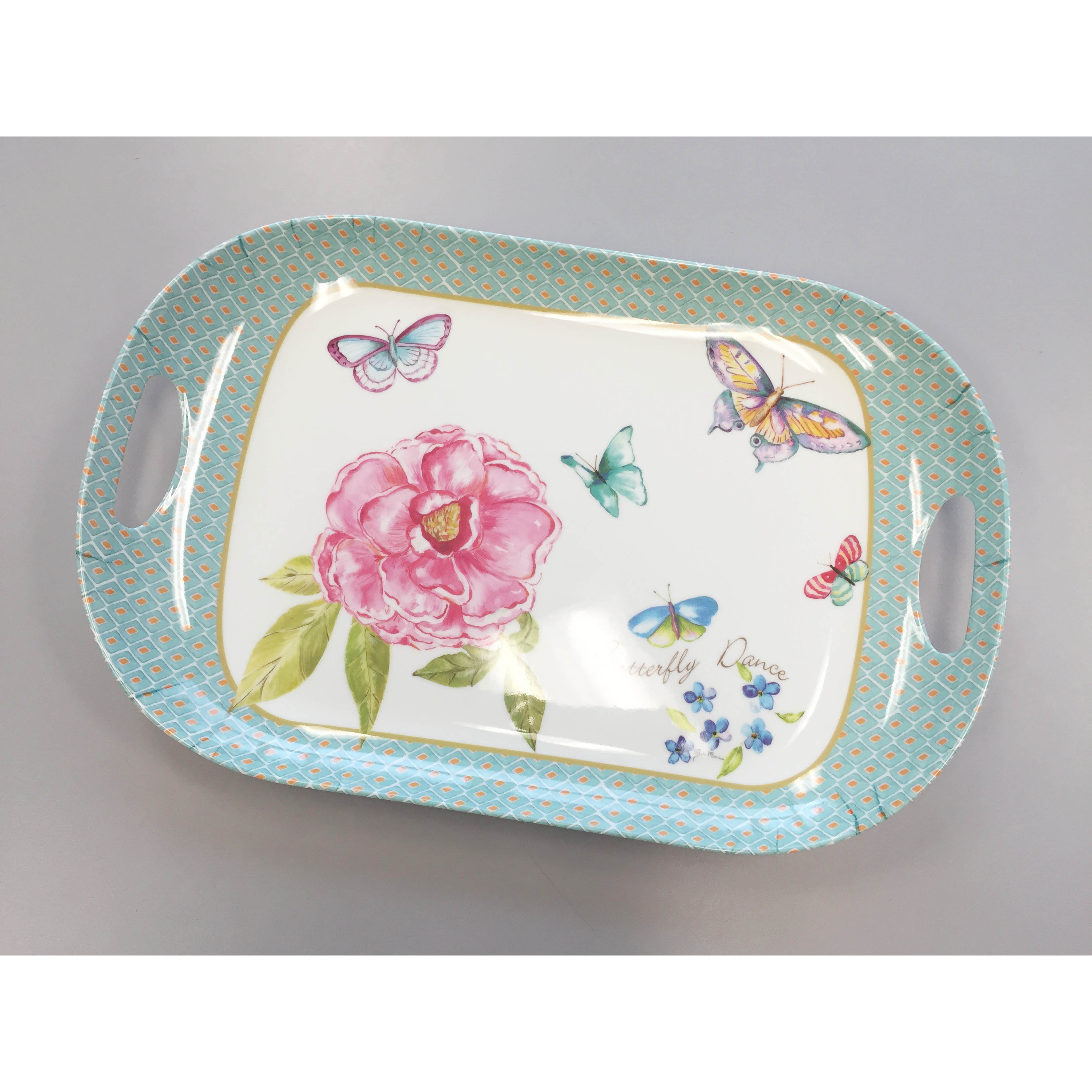 Shall Housewares 3 Piece Melamine Serving Tray Set & Reviews | Wayfair