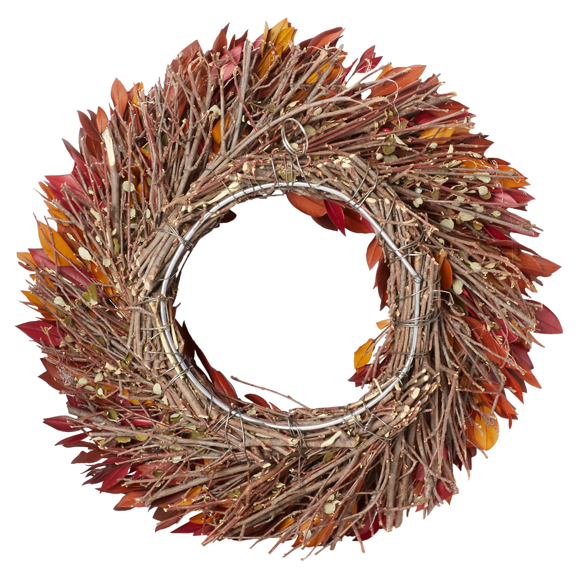 Three Posts Heartwood Sunset Myrtle Wreath & Reviews | Wayfair