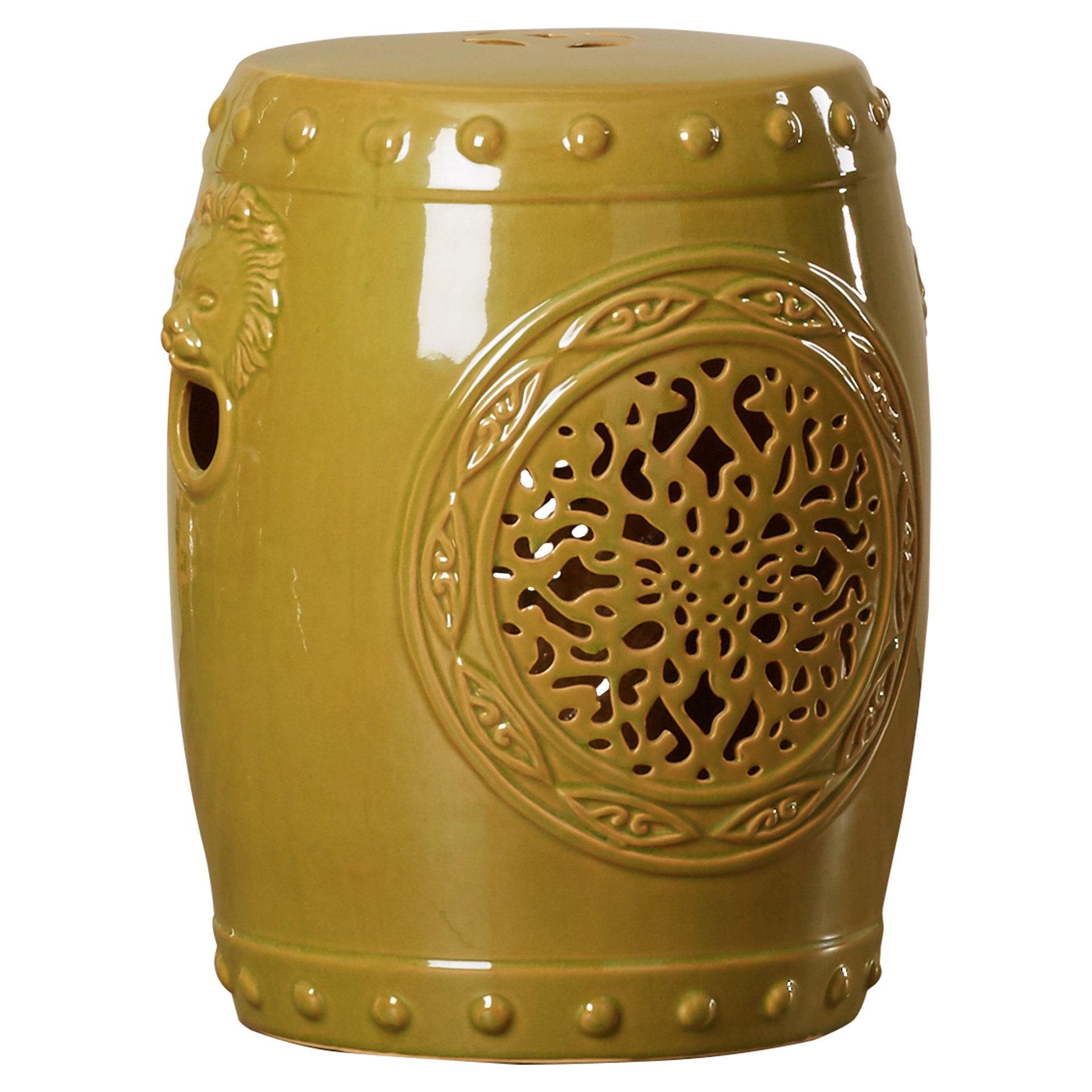 Three Posts Quarryville Drum Garden Stool & Reviews Wayfair