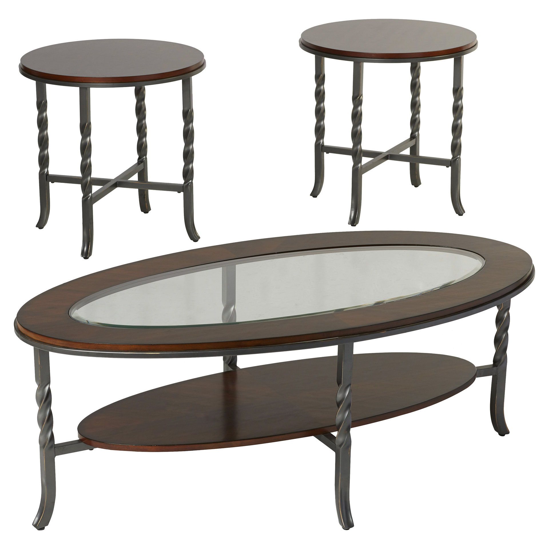 Three Posts Vance 3 Piece Coffee Table Set & Reviews | Wayfair