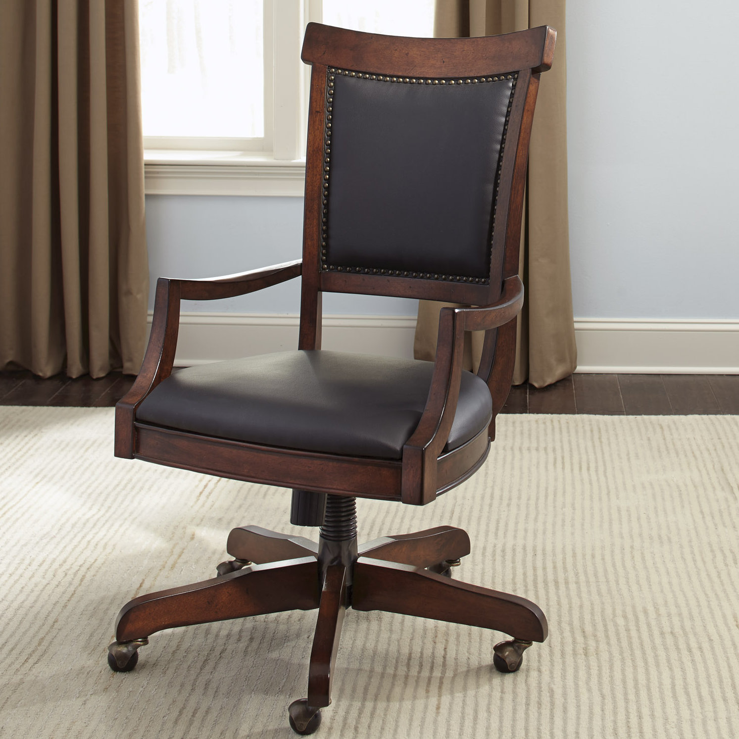 Three Posts Ashland Executive HighBack Desk Chair with Caster