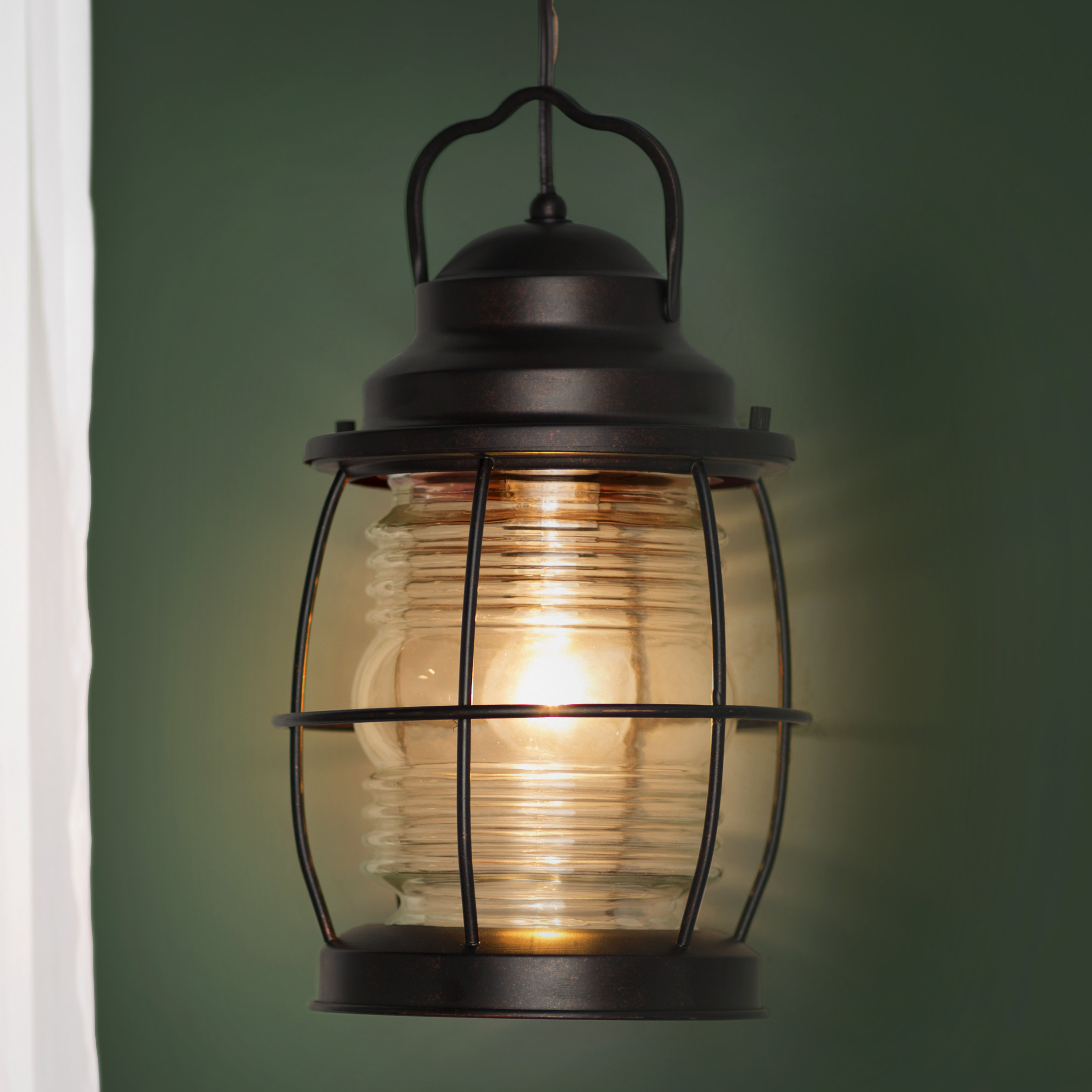 Three Posts Blackburn 1 Light Outdoor Hanging Lantern & Reviews | Wayfair