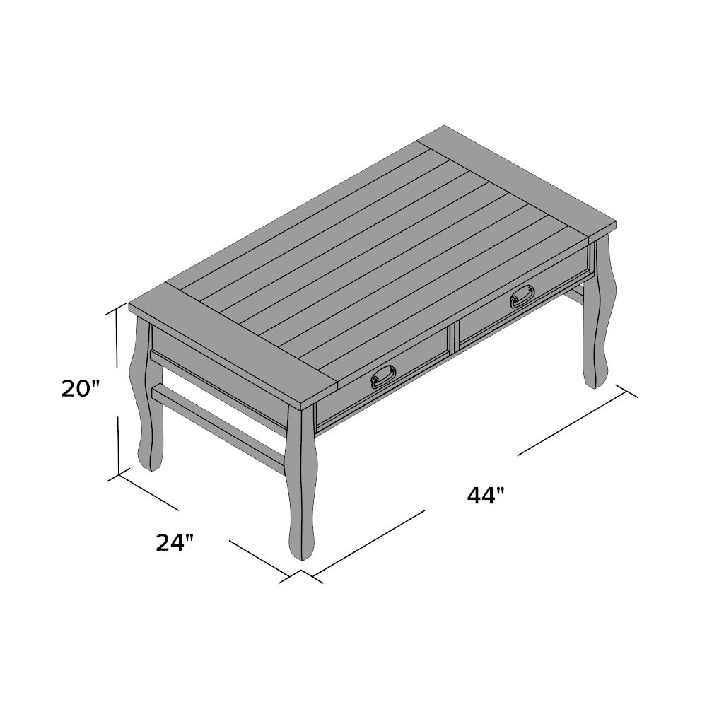 Three Posts Finleyville Coffee Table & Reviews Wayfair
