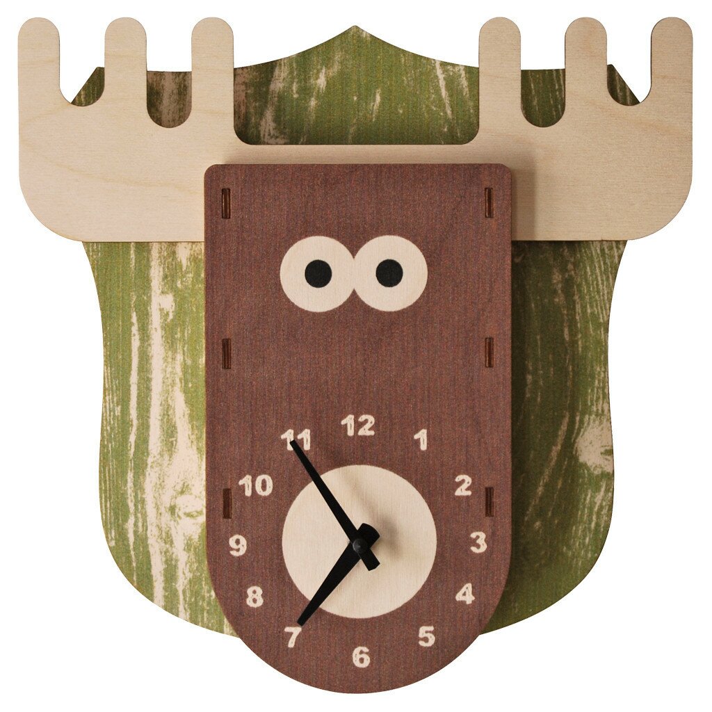 modern moose clocks