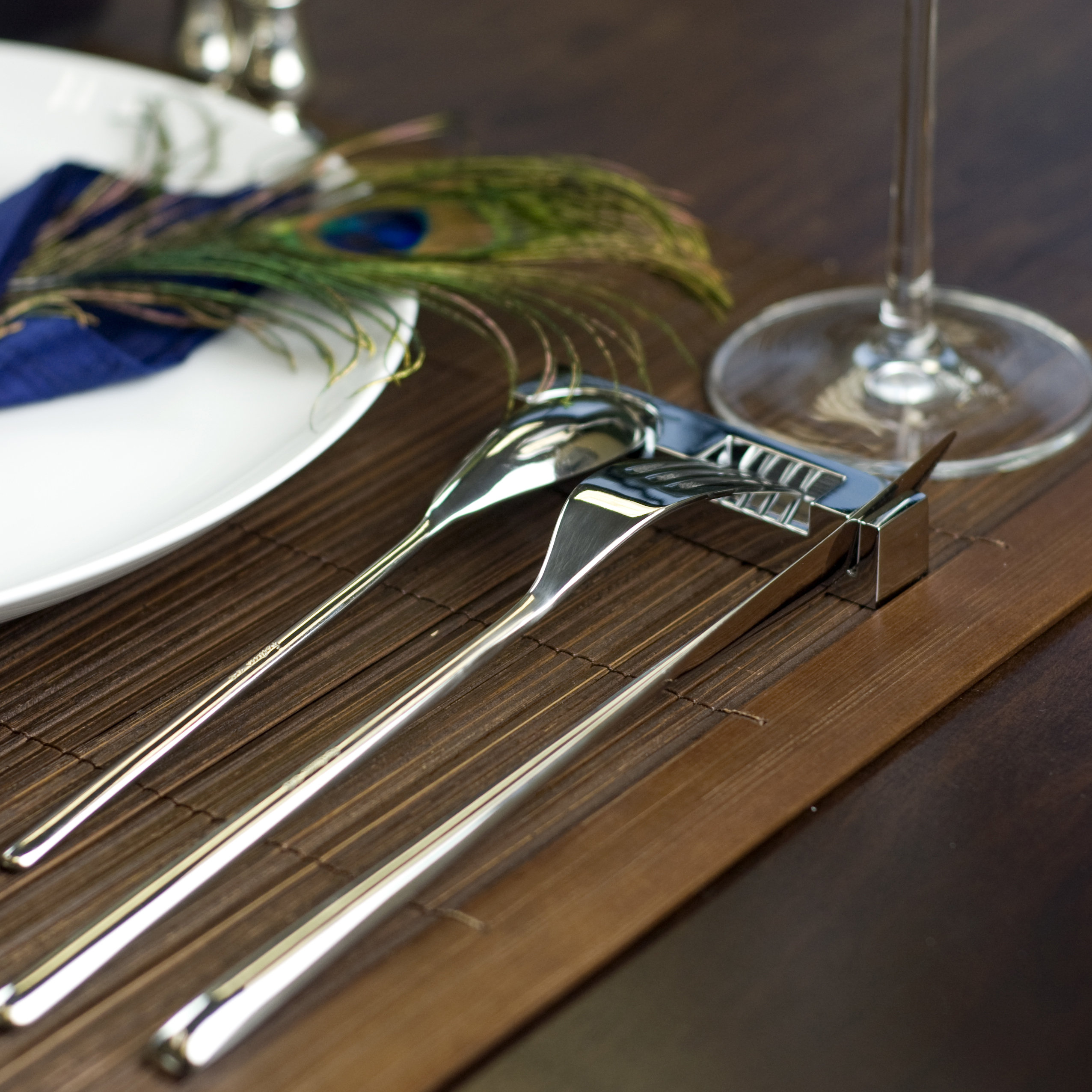 Fortessa Dragonfly 5 Piece Flatware Set & Reviews Wayfair