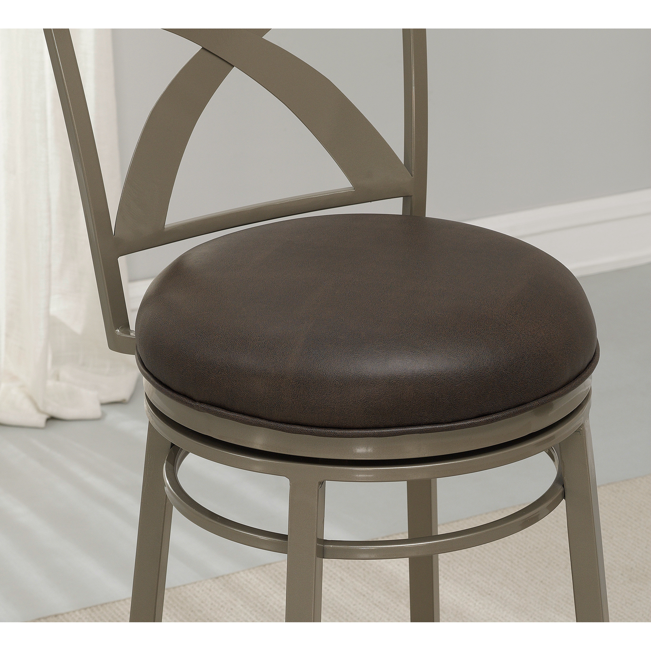 American Heritage Avalon 30" Swivel Bar Stool Wayfair