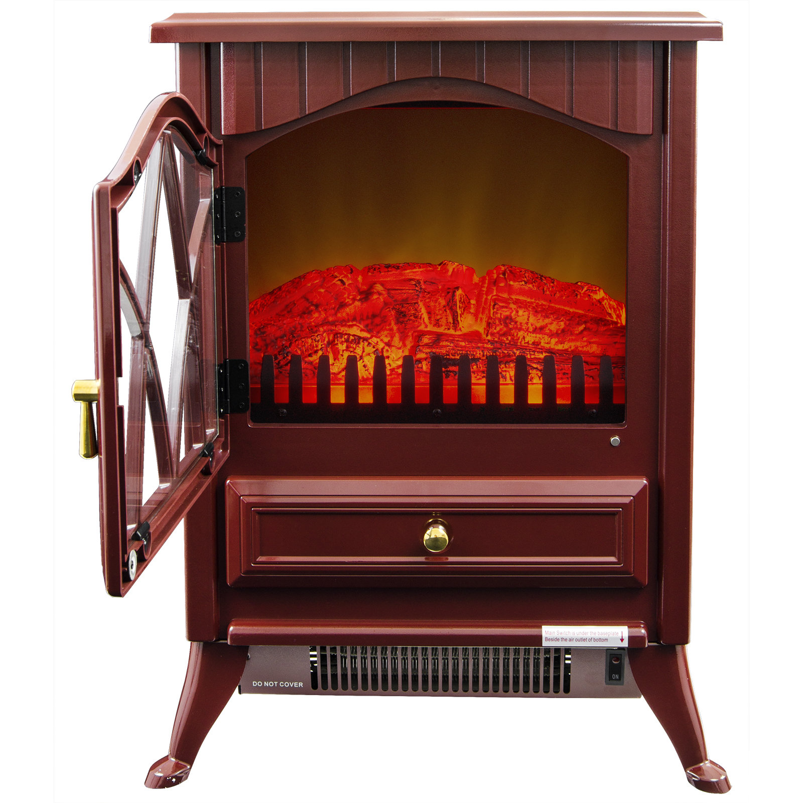 Electric Heater For 400 Square Feet AKDY Freestanding 400 Square Foot Electric Fireplace Stove Heater