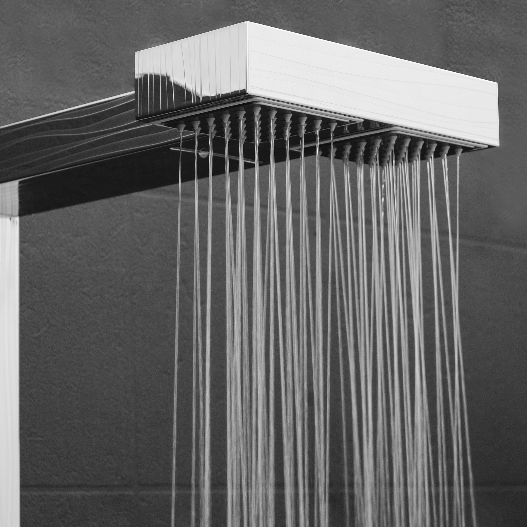 AKDY Rainfall and Waterfall Shower Panel & Reviews Wayfair