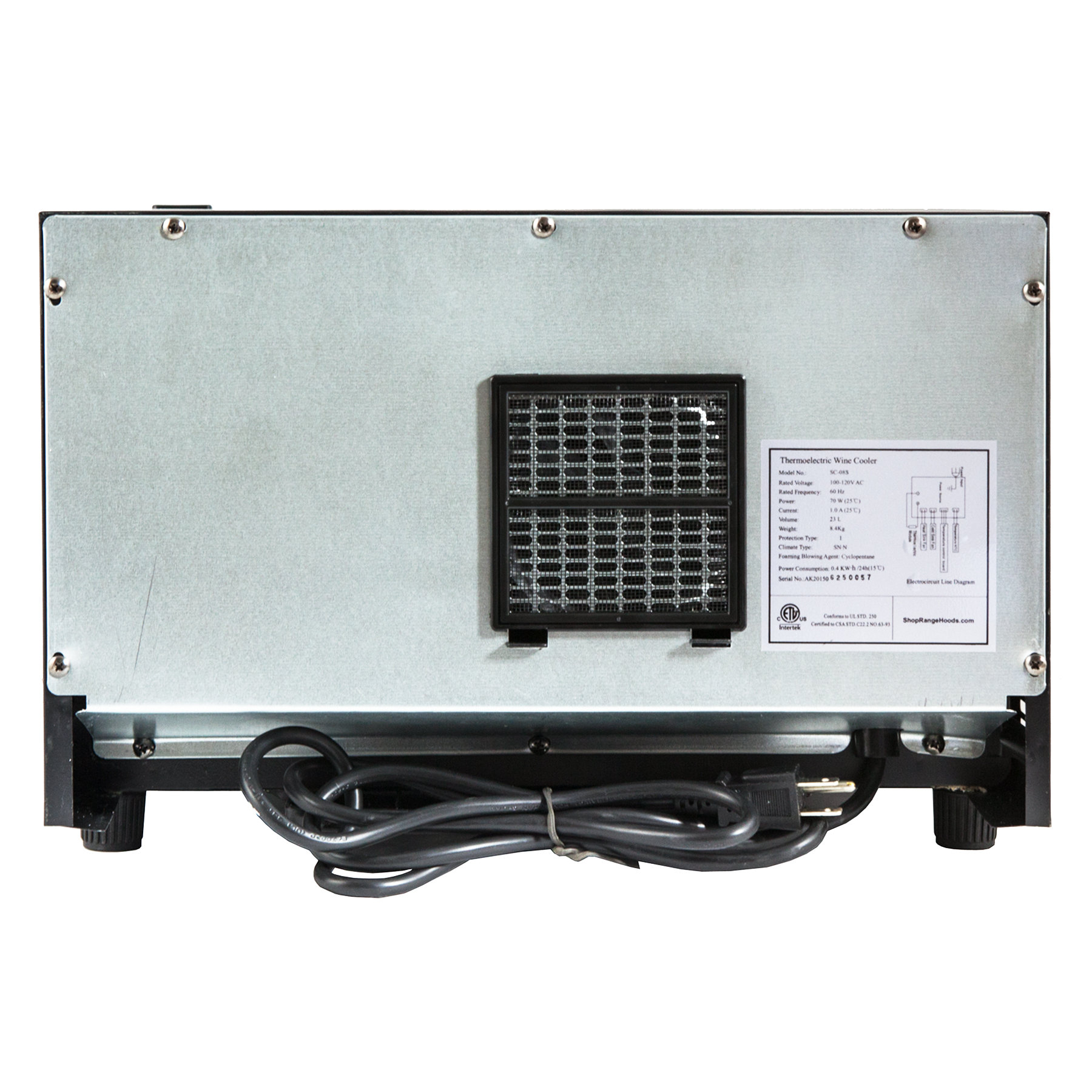 AKDY 8 Bottle Single Zone Wine Refrigerator & Reviews Wayfair